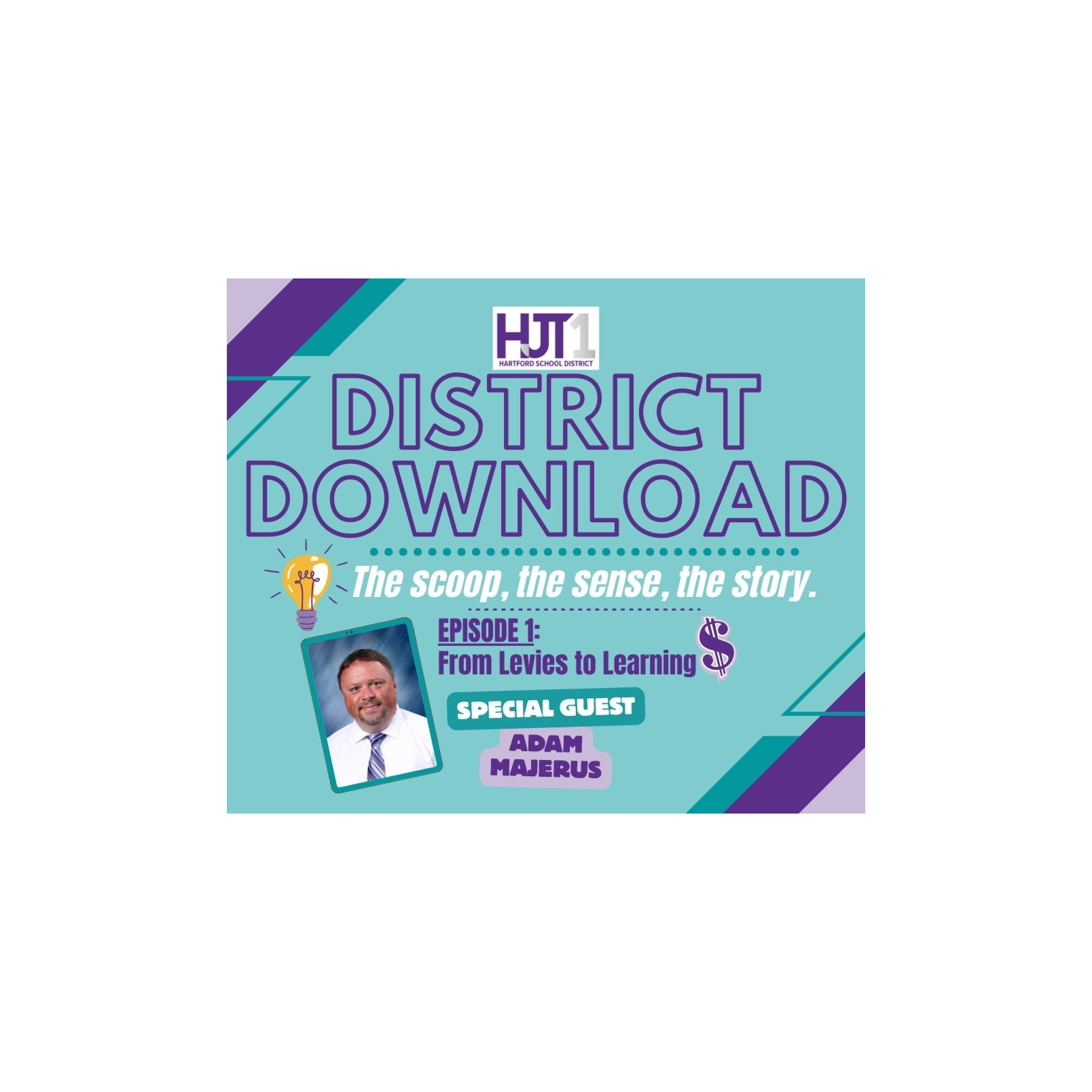 District Download: The Scoop, the sense, the story. - From Levies to Learning episode artwork