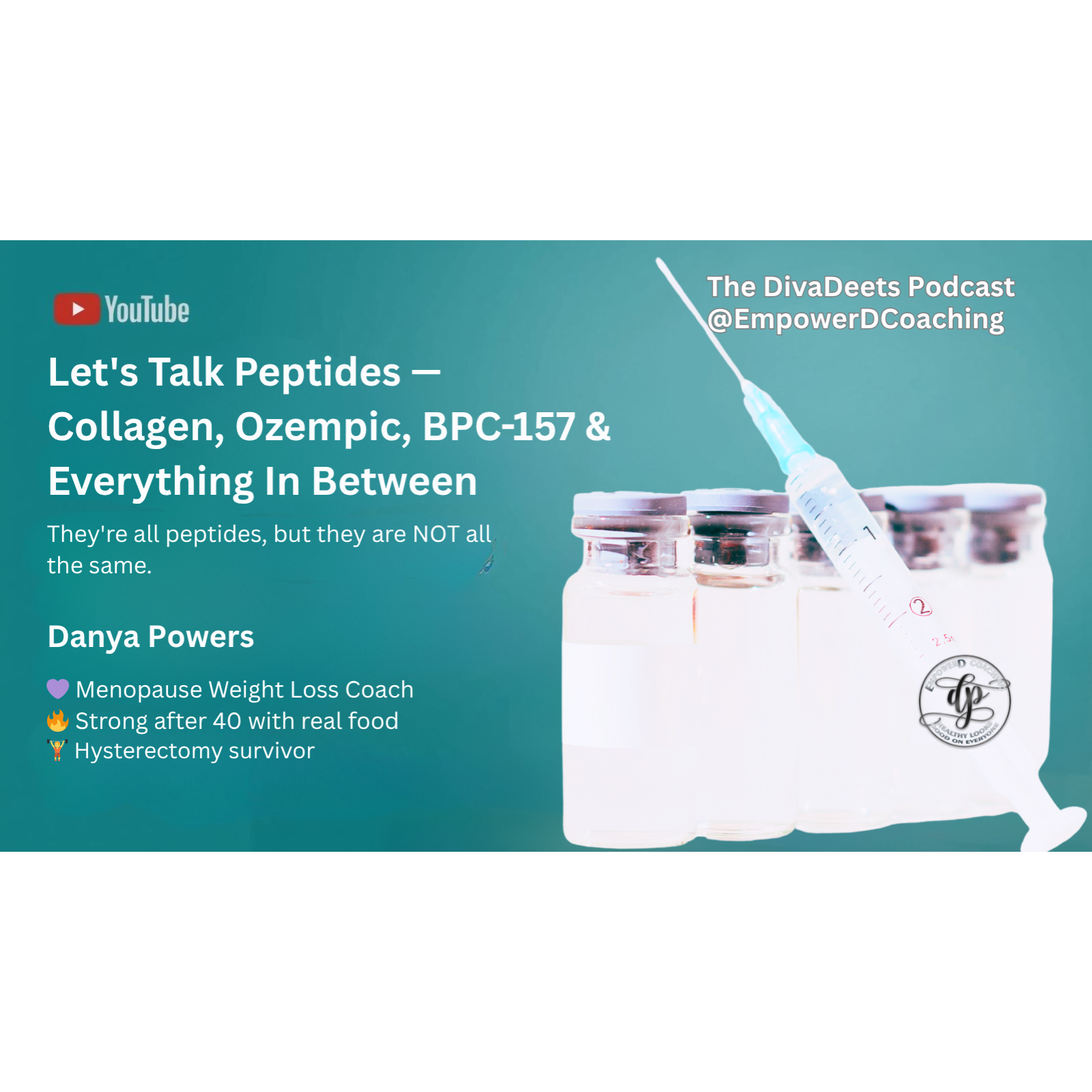 Let's Talk Peptides — Collagen, Ozempic, BPC-157 & Everything In Between