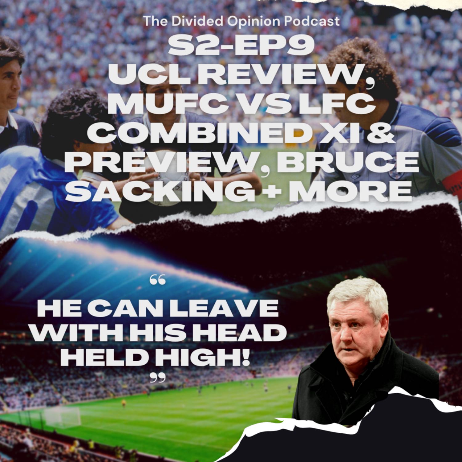 Champions League Review, Combined Man Utd & Liverpool XI, Steve Bruce Sacking and Premier League Predictions! episode artwork