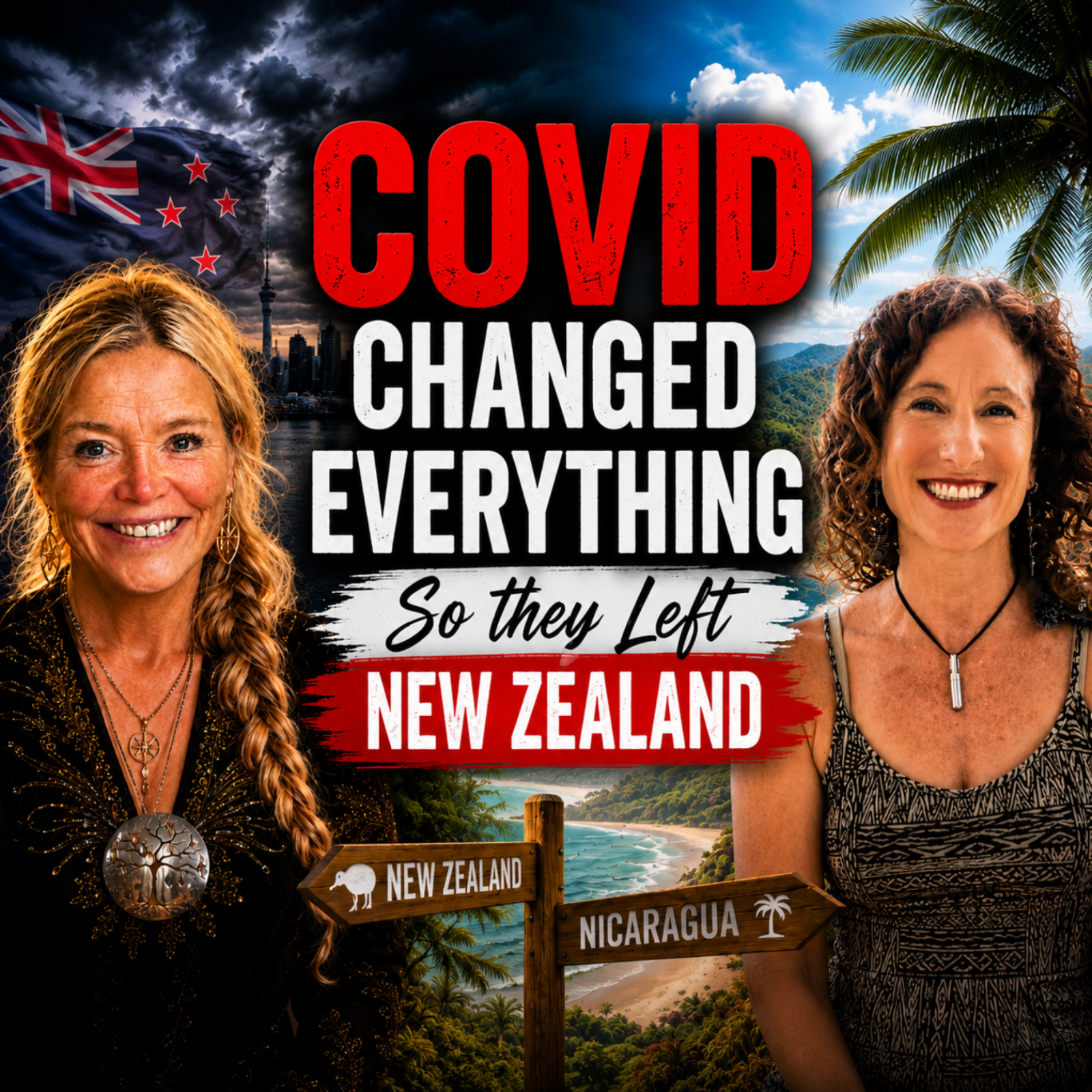 COVID CHANGED EVERYTHING — So They Left New Zealand episode artwork