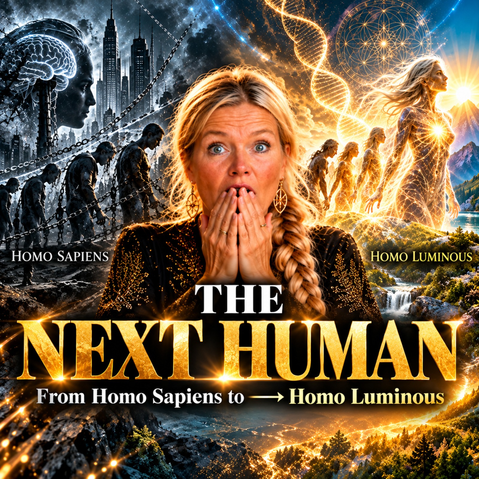 THE NEXT HUMAN — From Homo Sapiens to Homo Luminous episode artwork