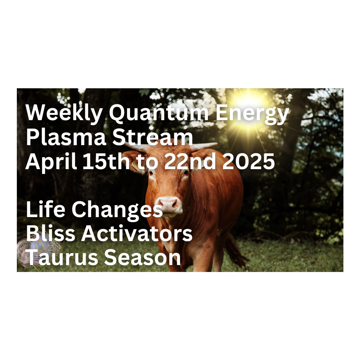 Weekly Quantum Plasma 4.15 to 4.22  New Choices New Directions, Bliss Activators, Taurus Season episode artwork