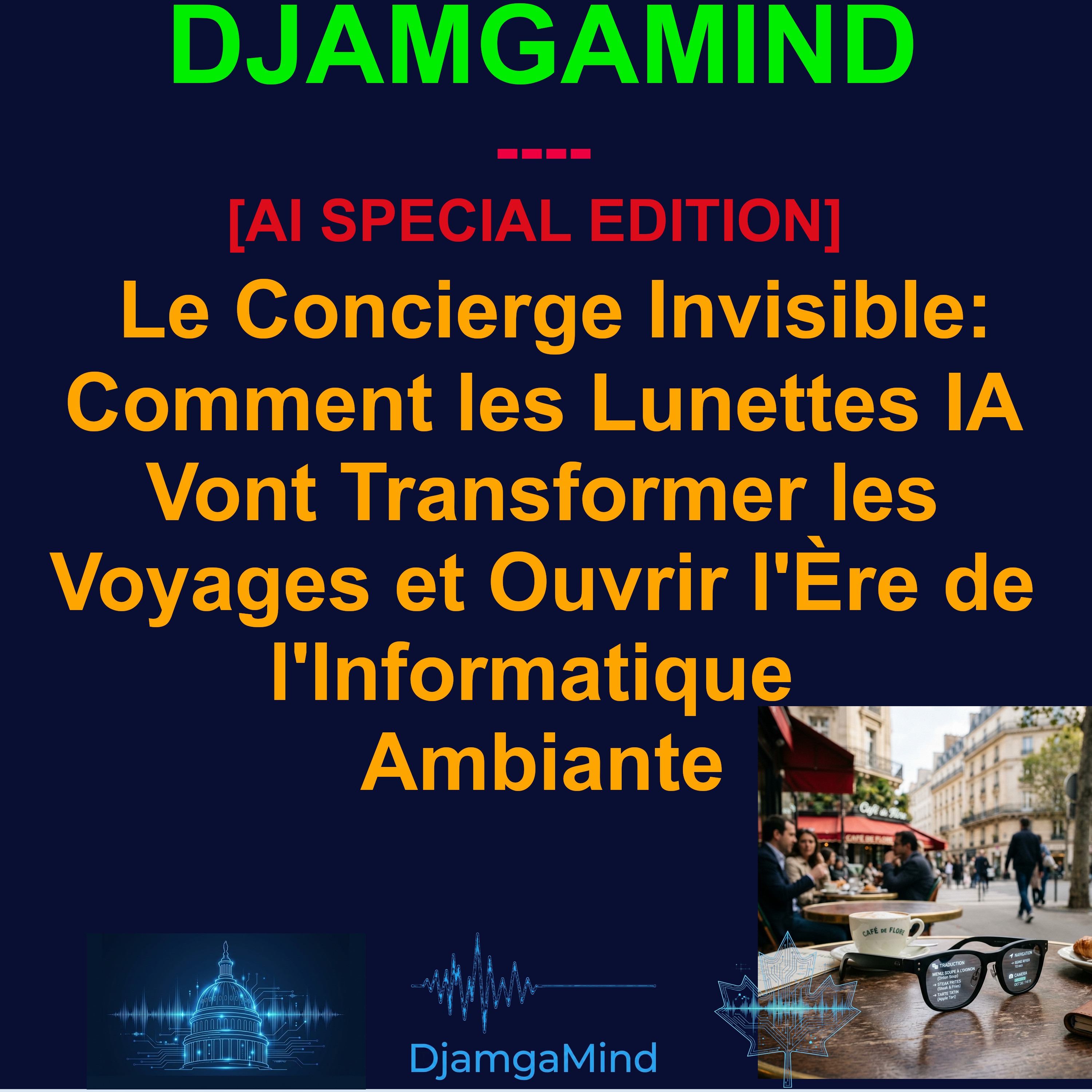 [SPECIAL EDITION - FRENCH] Le Concierge Invisible : Comment les Lunettes IA Vont Transformer les Voyages et Ouvrir l'Ère de l'Informatique Ambiante episode artwork