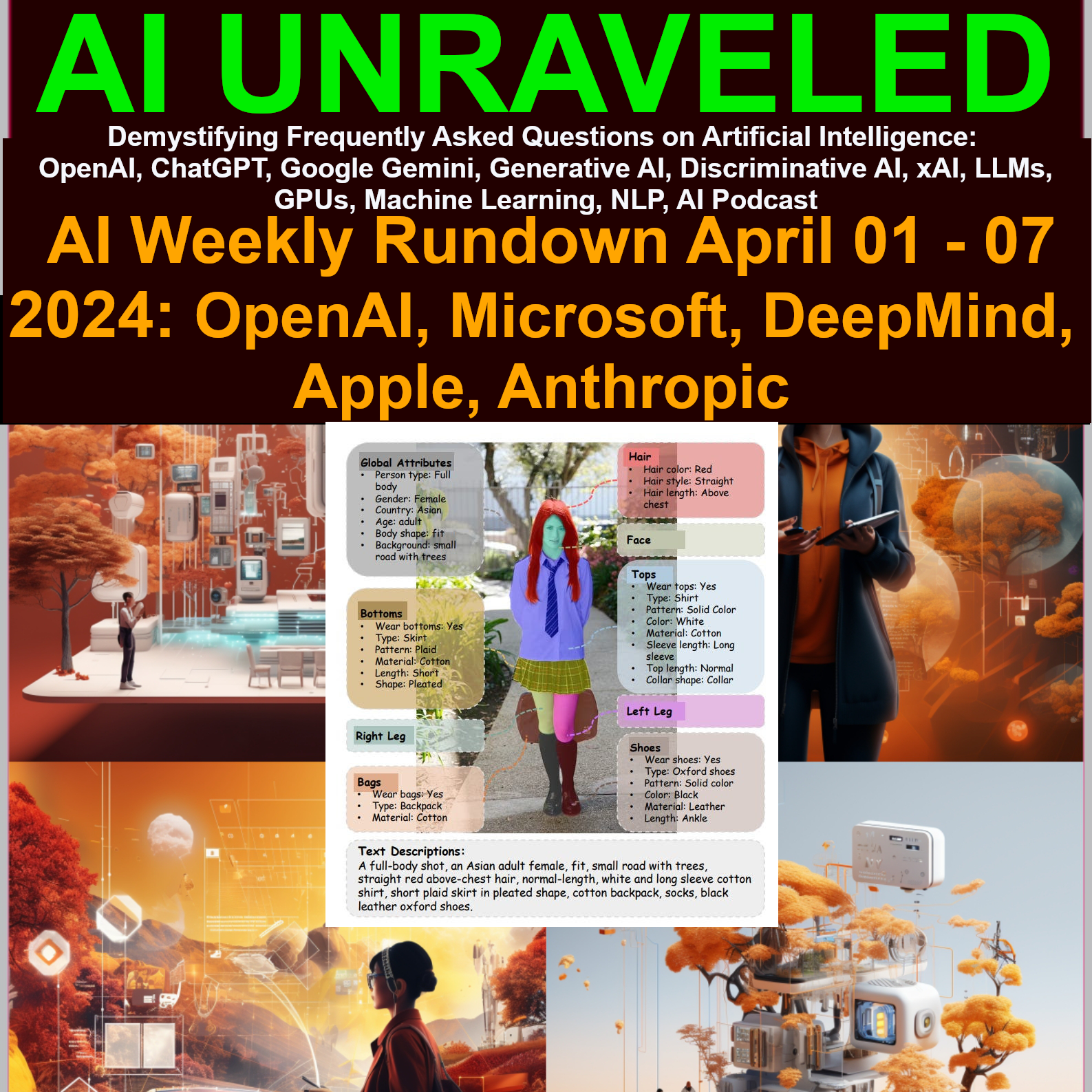 Weekly Rundown (April 01st to April 08th 2024) Major AI breaking news from OpenAI, Microsoft, DeepMind, Apple, Anthropic, and more