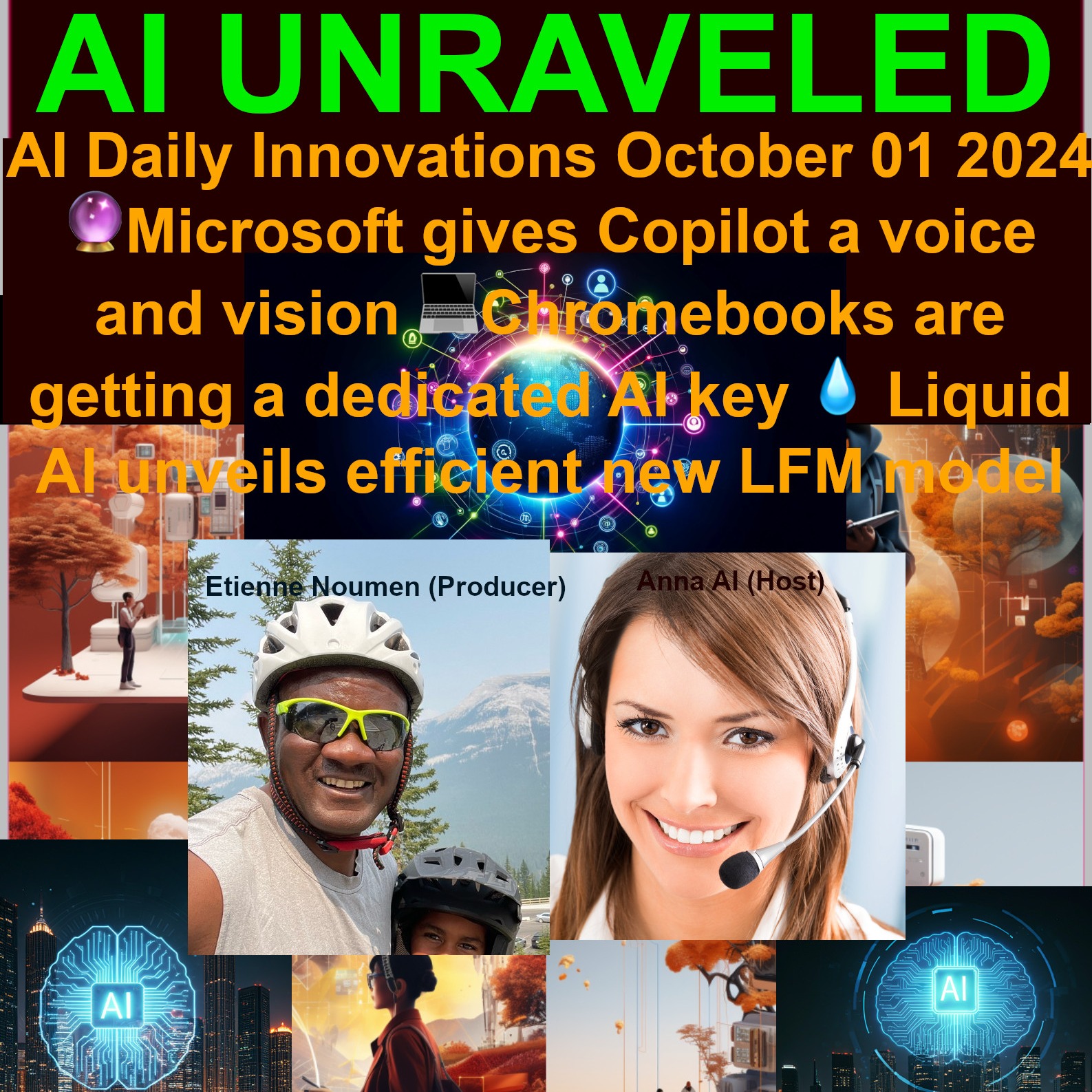 A Daily Chronicle of AI Innovations on October 01st  2024: 🔮 Microsoft gives Copilot a voice and vision 💻 Chromebooks are getting a dedicated AI key ❌ California’s controversial AI safety bill vetoed 💧 Liquid AI unveils efficient new LFM model