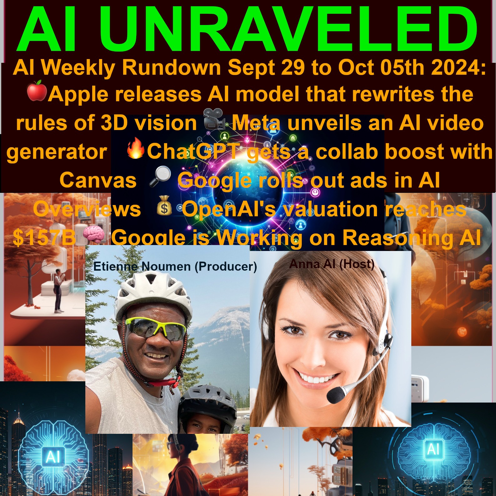 AI Weekly Rundown: 🍎Apple releases AI model that rewrites the rules of 3D vision 🎥 Meta unveils an AI video generator  🔥 ChatGPT gets a collab boost with Canvas  🔎Google rolls out ads in AI Overviews  🧠Google is Working on Reasoning AI and more