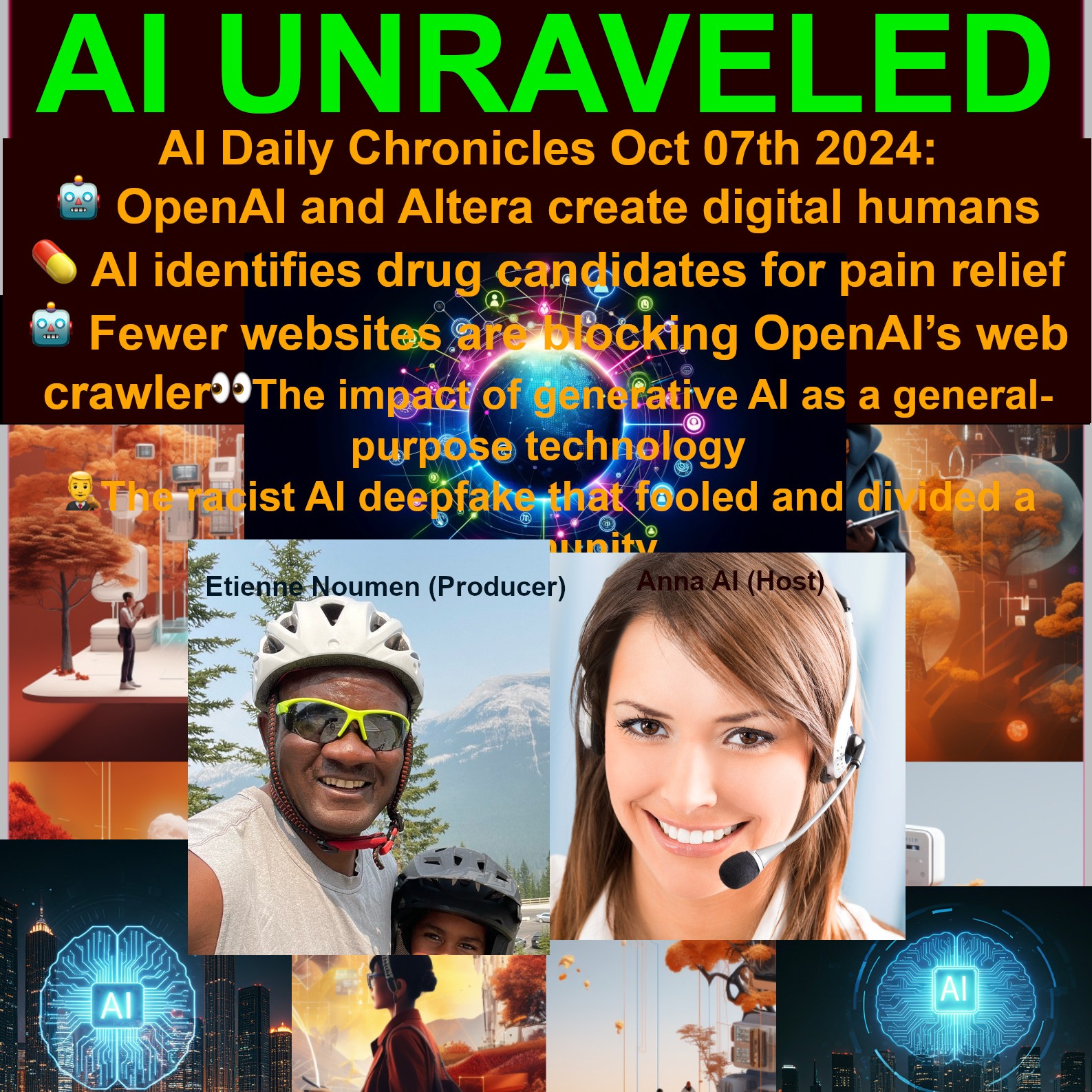 A Daily Chronicle of AI Innovations on October 07th  2024  🤖 OpenAI and Altera create digital humans  💊 AI identifies drug candidates for pain relief  🤖 Fewer websites are blocking OpenAI’s web crawler 🦾 Nvidia Acquires OctoAI