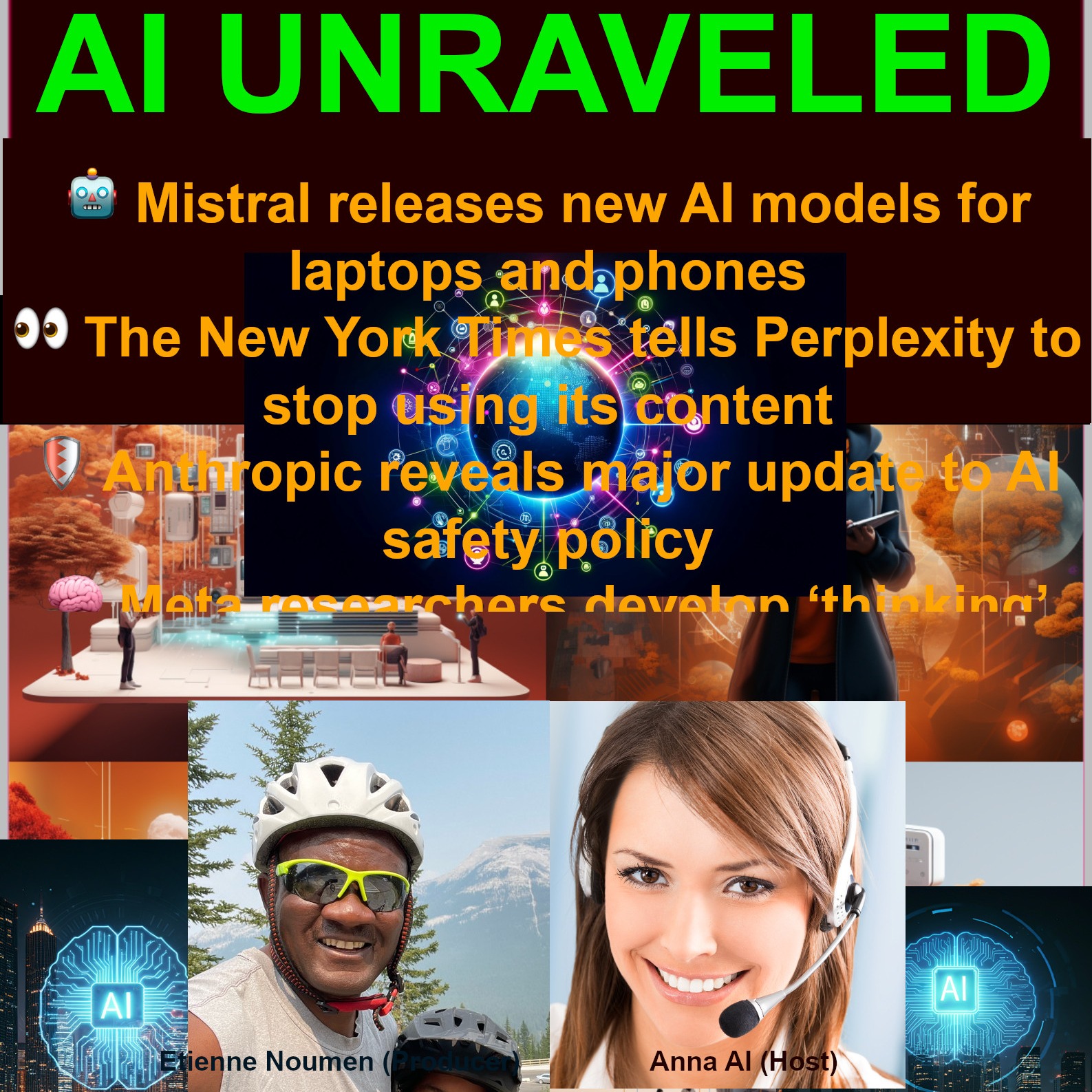 A Daily Chronicle of AI Innovations on October 16th  2024: 🤖 Mistral releases new AI models for laptops and phones 👀 The New York Times tells Perplexity to stop using its content 🧠 Meta researchers develop ‘thinking’ LLMs 