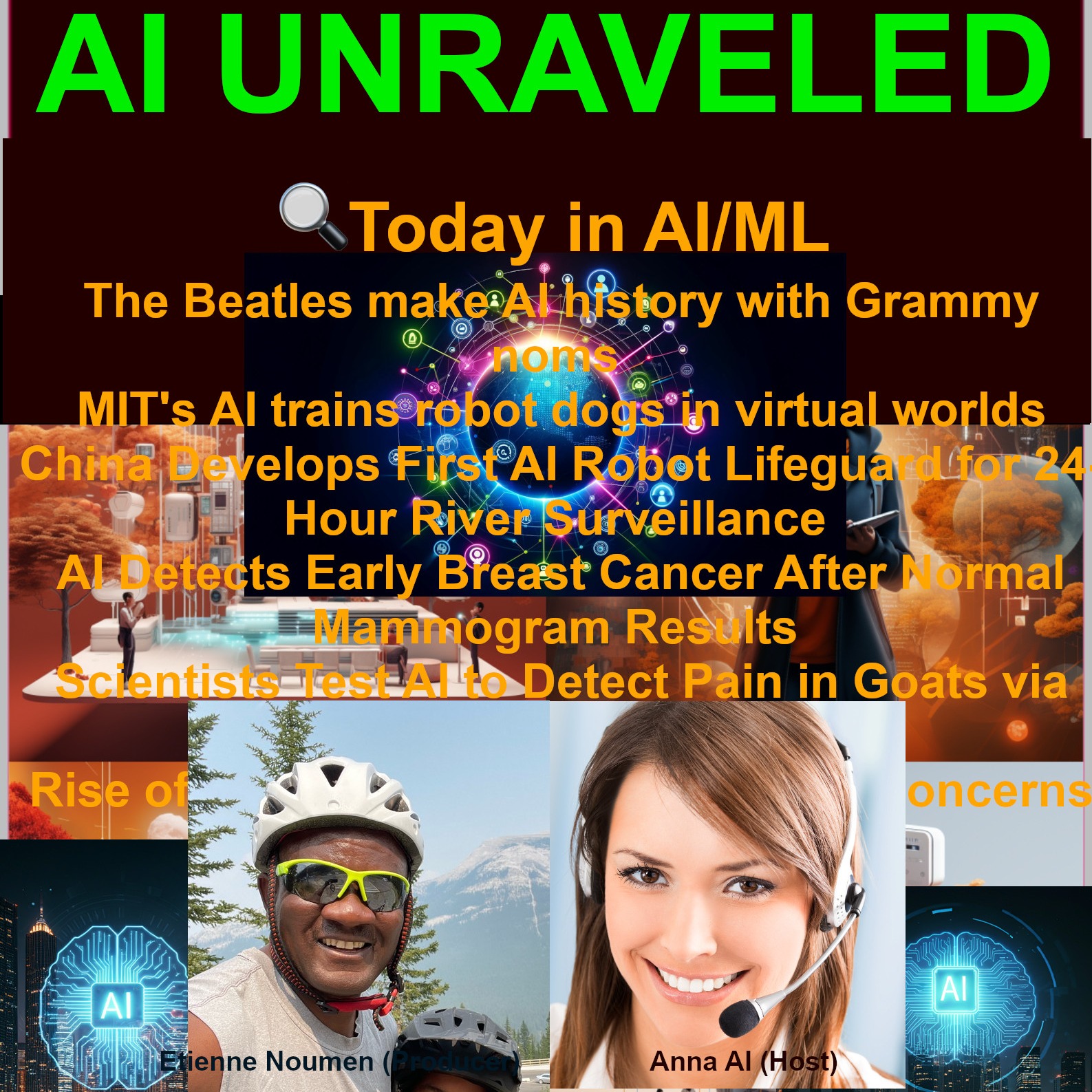 Today in AI/ML: MIT's AI trains robot dogs in virtual worlds; China Develops First AI Robot Lifeguard for 24-Hour River Surveillance; AI Detects Early Breast Cancer After Normal Mammogram Results; AI to Detect Pain in Goats via Facial Expressions