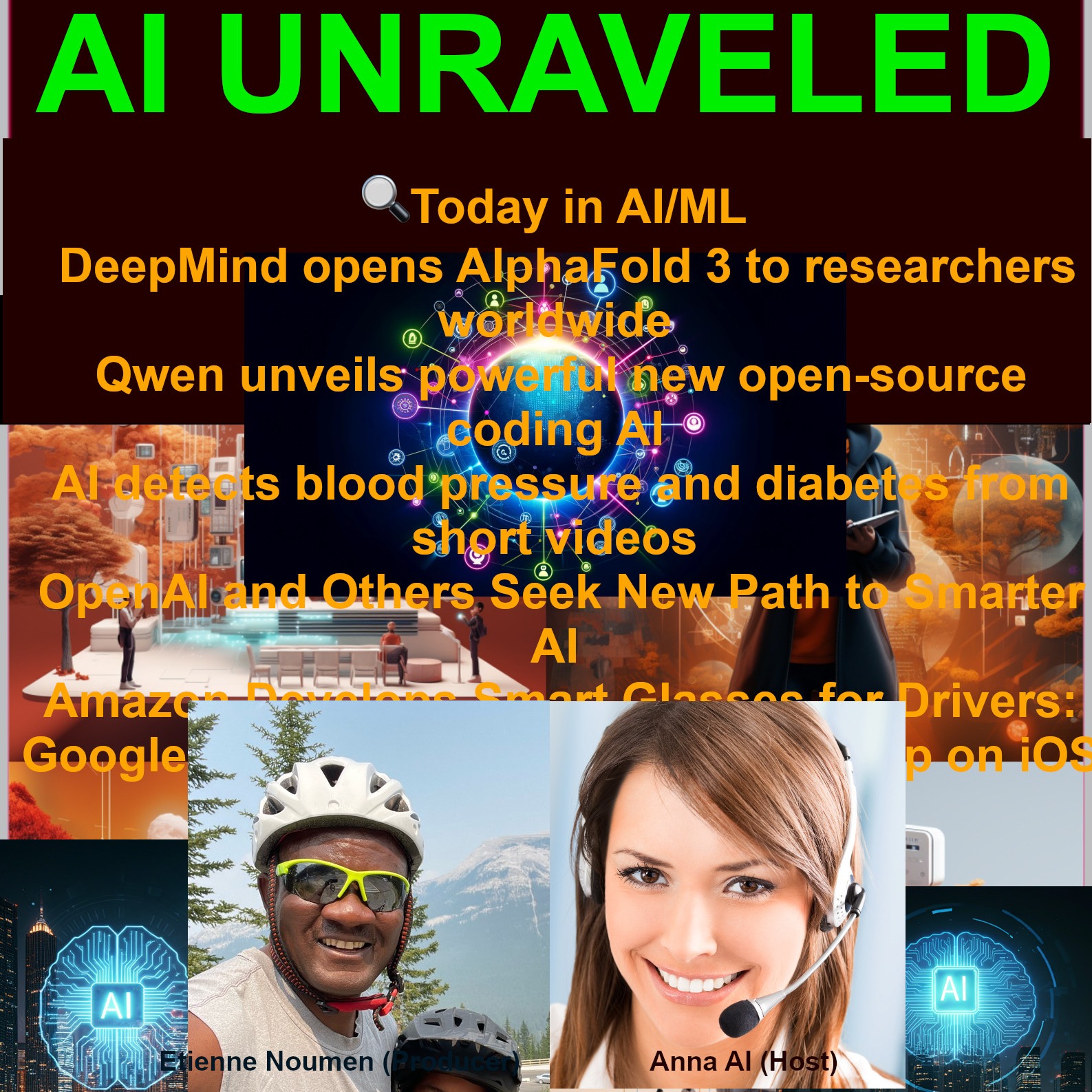 Today in AI/ML: DeepMind opens AlphaFold 3 to researchers worldwide;  Qwen unveils powerful new open-source coding AI; AI detects blood pressure and diabetes from short videos; AI-Trained Surgical Robot Performs Tasks with Human-Level Skill