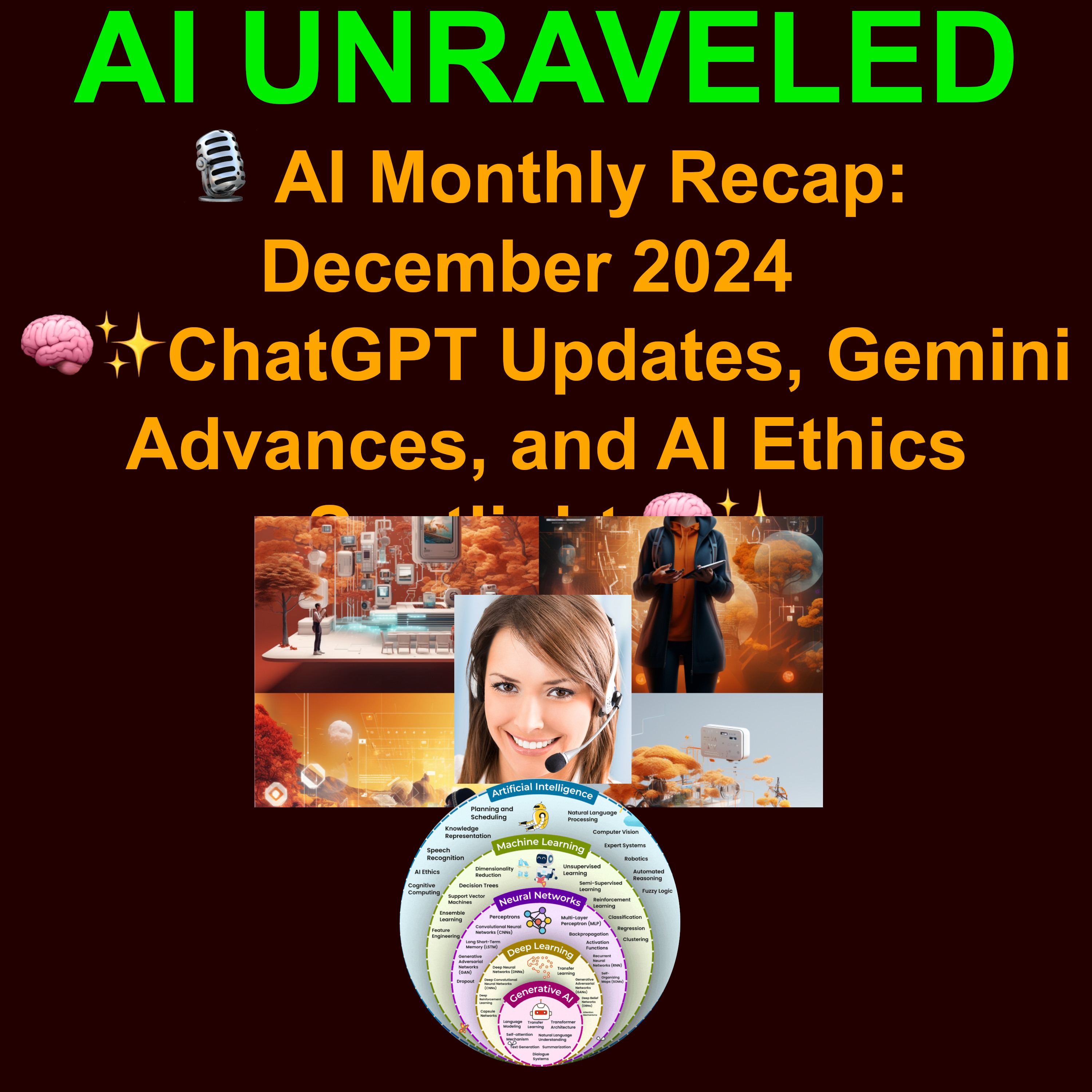 🎙️ AI Monthly Recap: December 2024 – ChatGPT Updates, Gemini Advances, and AI Ethics Spotlight 🧠✨