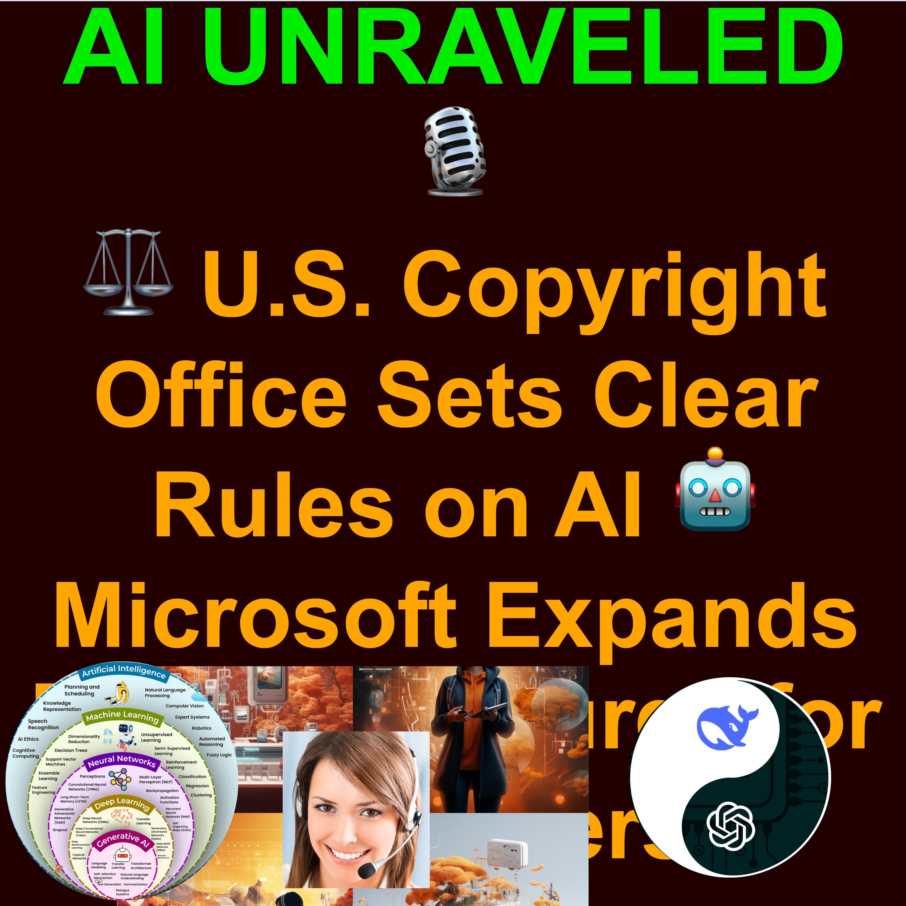 AI Daily News Jan 30 2025: ⚖️ U.S. Copyright Office Sets Clear Rules on AI 🤖Microsoft Expands Free AI Features for Copilot Users 🛑DeepSeek Exposed Internal Database with Sensitive Data 