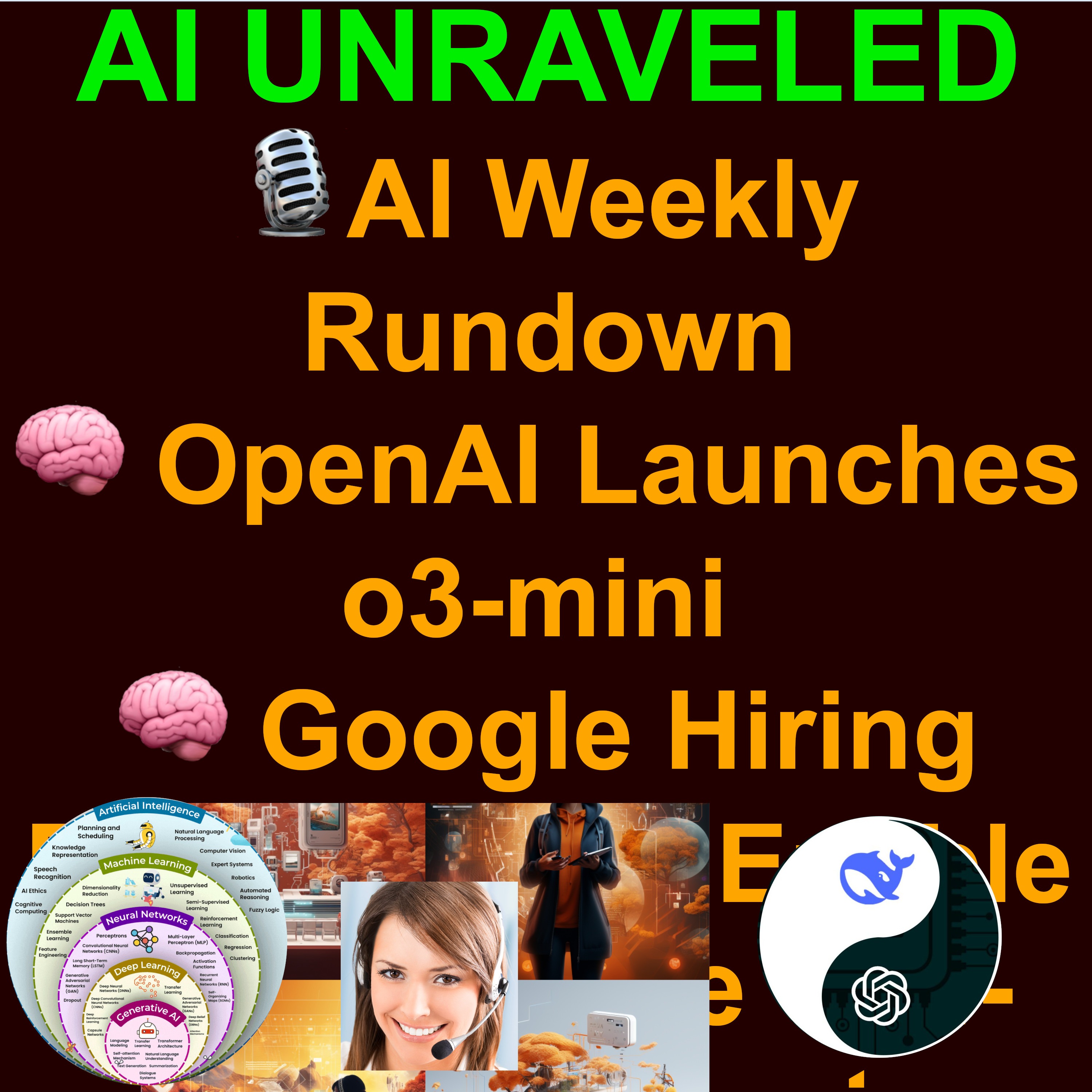 AI Weekly Rundown: Jan 25th - February 2nd, 2025: 🧠 OpenAI Launches o3-mini 🧠 Google Hiring Engineers to Enable AI Recursive Self-Improvement 🏛️OpenAI Launches ChatGPT for Government Agencies 🌏China's DeepSeek Stuns AI World 🔥ChatGPT vs DeepSeek