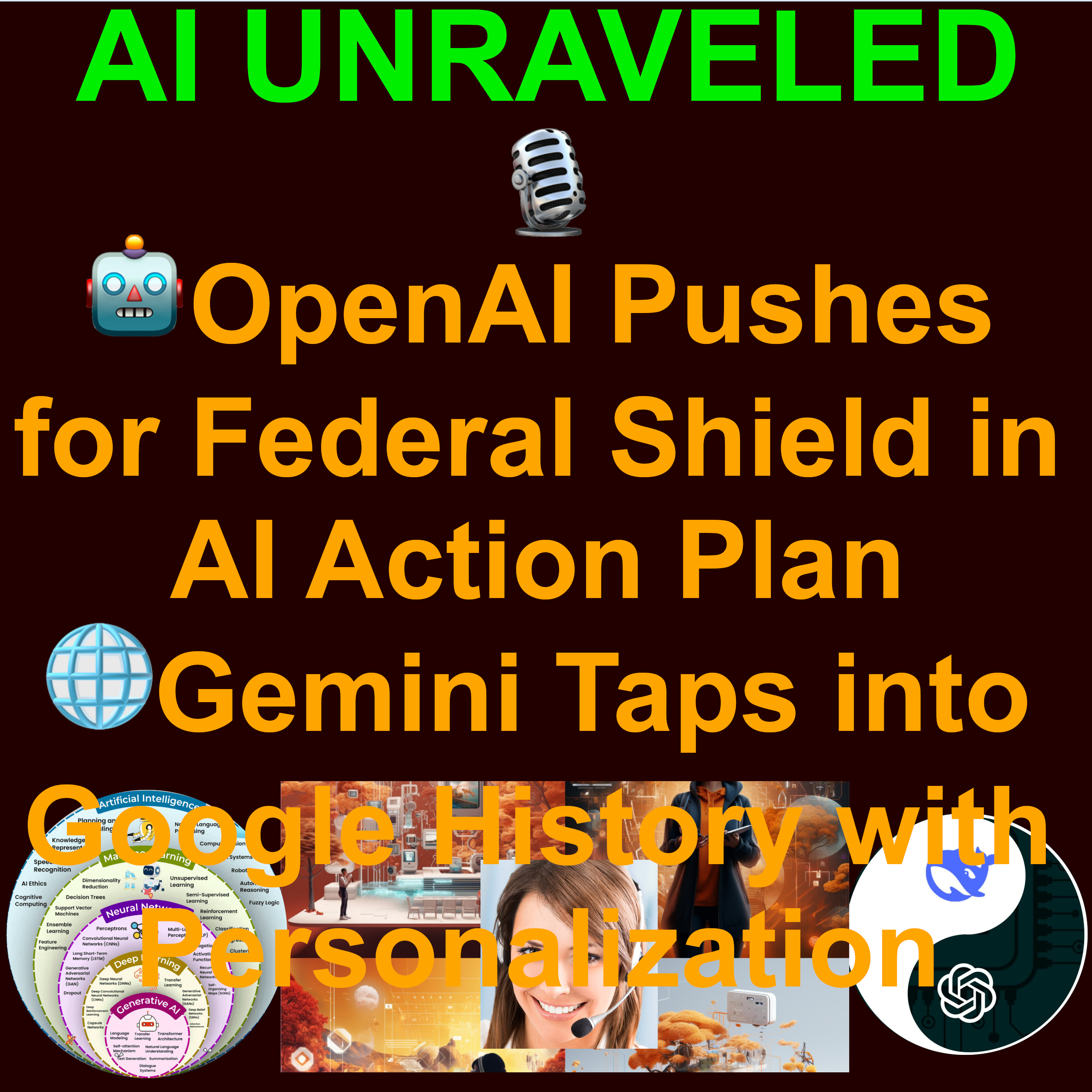 AI Daily News March 14: 🤖OpenAI Pushes for Federal Shield in AI Action Plan 🧠Cohere’s New Efficient Enterprise AI Model 🌐Gemini Taps into Google History with Personalization 📚OpenAI Urges U.S. to Allow AI Models to Train on Copyrighted Material