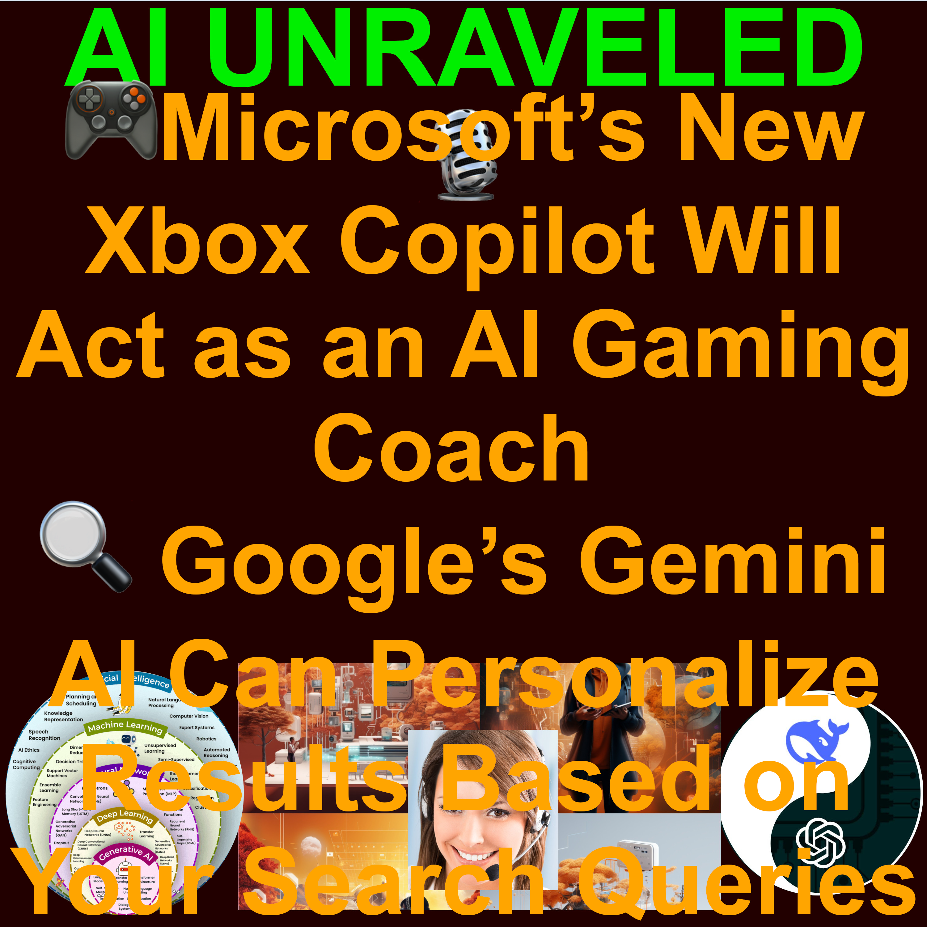 AI Weekly News Rundown March 10 to  March 16th 2025: 🎮Microsoft’s New Xbox Copilot Will Act as an AI Gaming Coach 🔍 Google’s Gemini AI Can Personalize Results Based on Your Search Queries 🌐Google Integrates Gemini AI with Robotics 🔬AI Drug