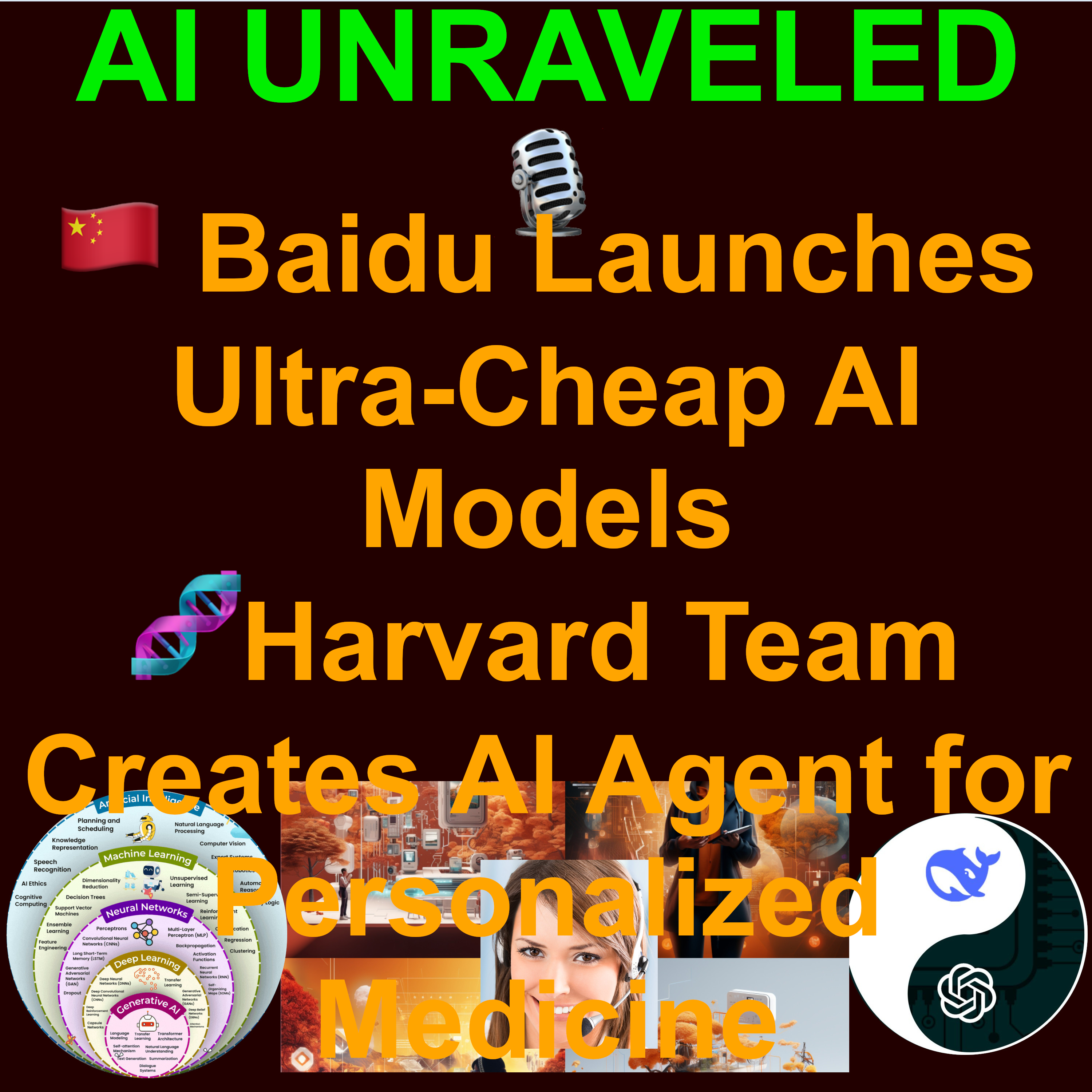 AI Daily News 20250318: 🇨🇳 Baidu Launches Ultra-Cheap AI Models ⚖️Judge Rejects Musk’s Bid to Block OpenAI’s Evolution 🧬Harvard Team Creates AI Agent for Personalized Medicine