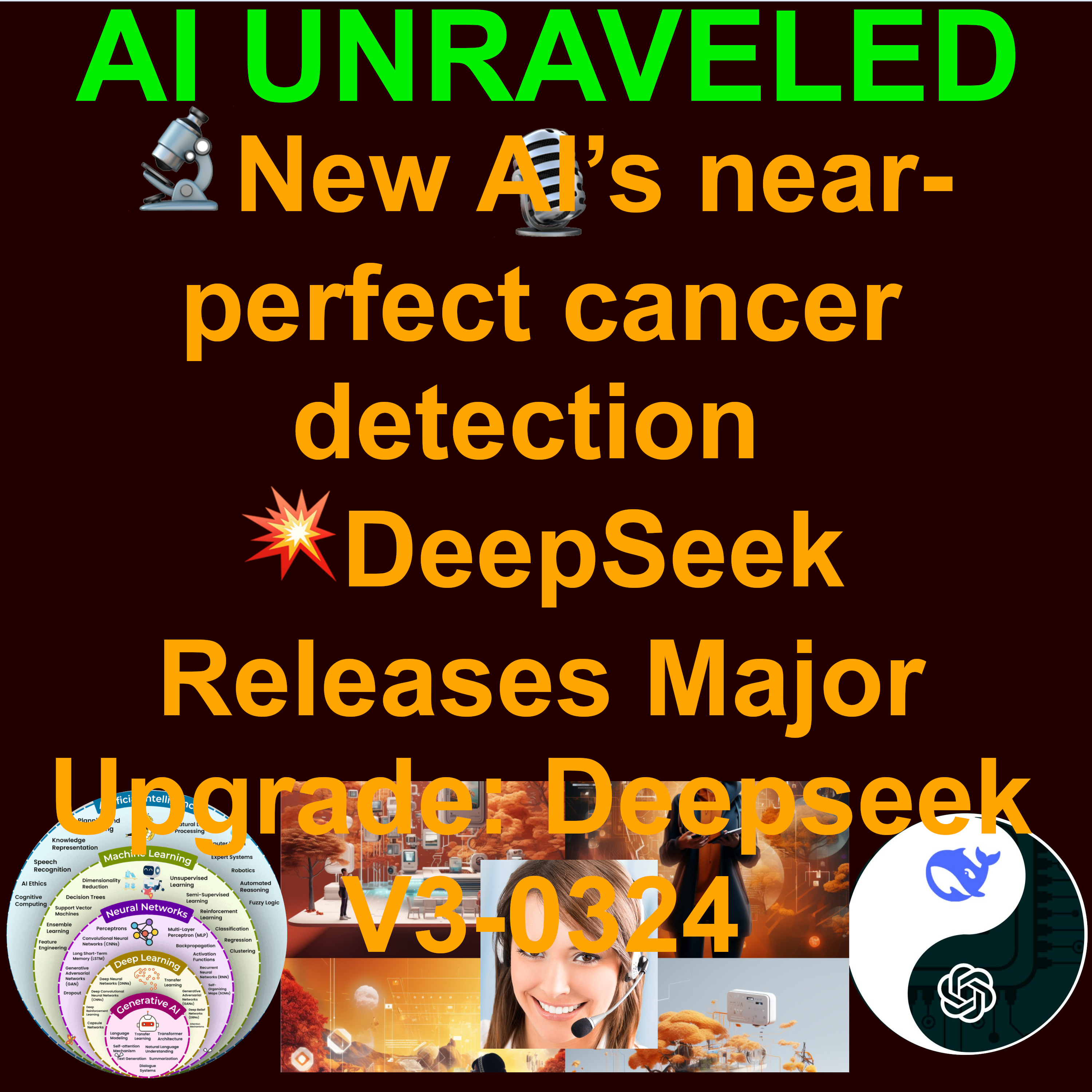 AI Daily News March 23 2025: 🔬New AI’s near-perfect cancer detection 🔮Apple Explores Integrating AI-Enabled Cameras into Future Apple Watch Models 💥DeepSeek Releases Major Upgrade: V3-0324