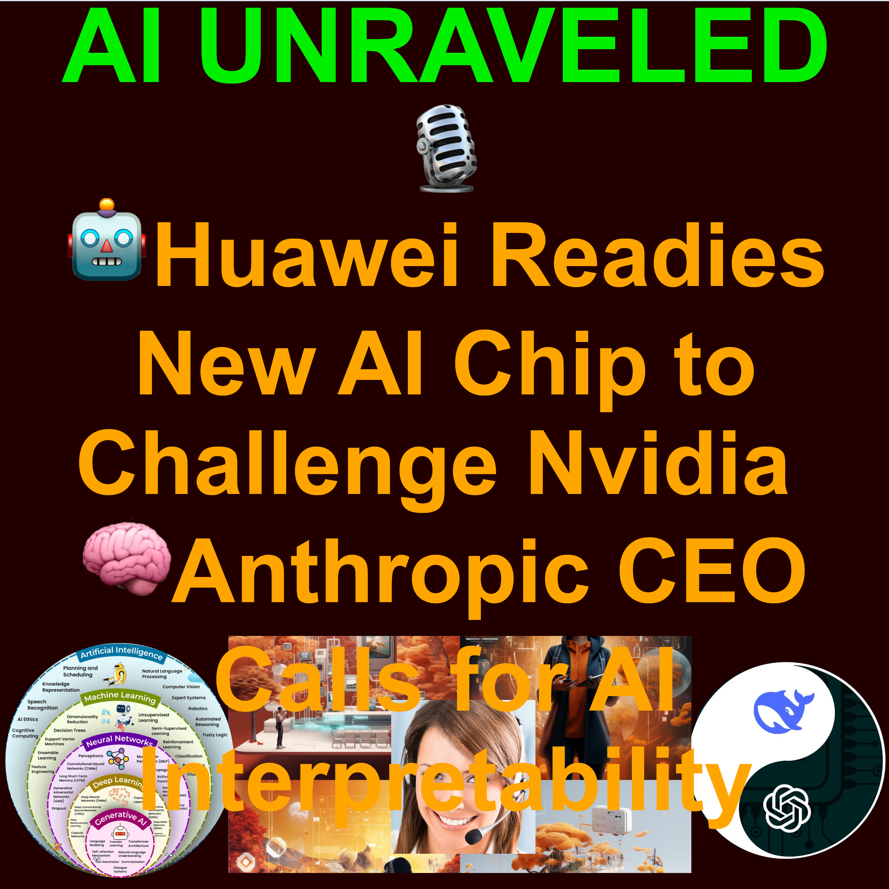 AI Daily News Rundown April 28 2025: 🤖Huawei Readies New AI Chip to Challenge Nvidia 🧠Anthropic CEO Calls for AI Interpretability 😵‍💫ChatGPT's New Personality Is Annoying 🇨🇳Xi Jinping Pushes for China's AI Self-Reliance  🤖Baidu New Ernie AI