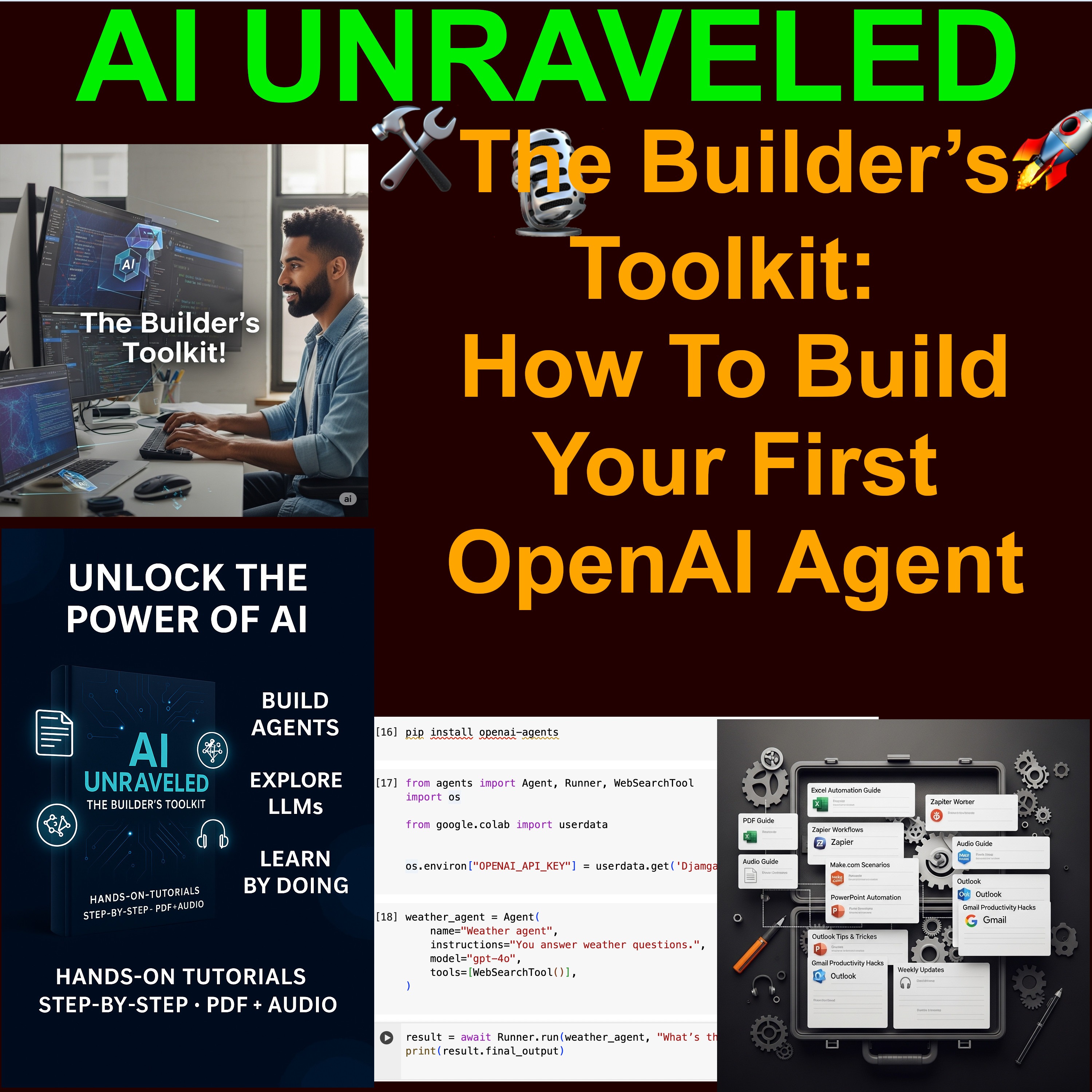 🤖 Guide: How to Build Your First OpenAI Agent