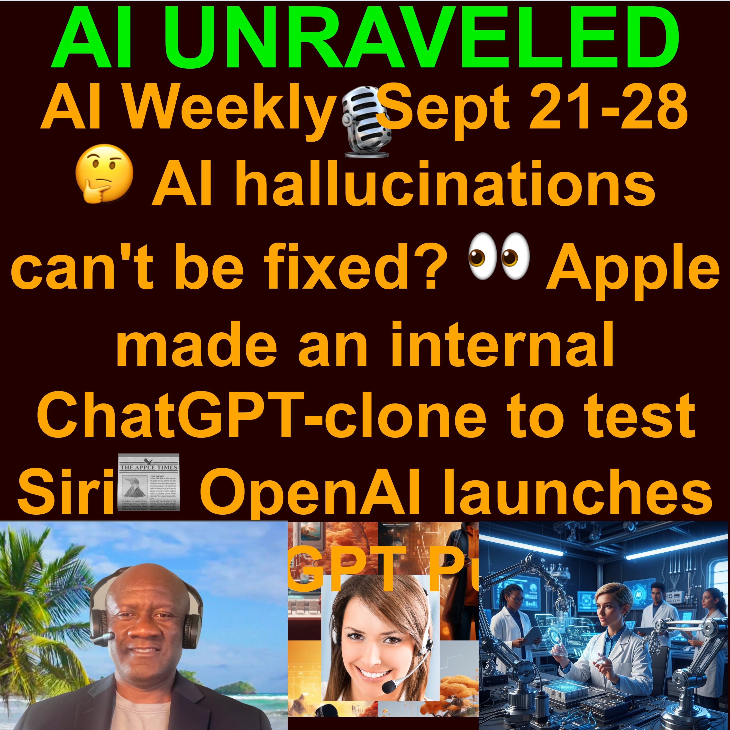 AI Weekly Rundown Sept 21 to Sept 28, 2025: 🇺🇸 U.S. Military Is Struggling to Deploy AI Weapons 👀 Apple made an internal ChatGPT-clone to test Siri   🍎Apple researchers develop SimpleFold, a lightweight AI for protein folding prediction & more
