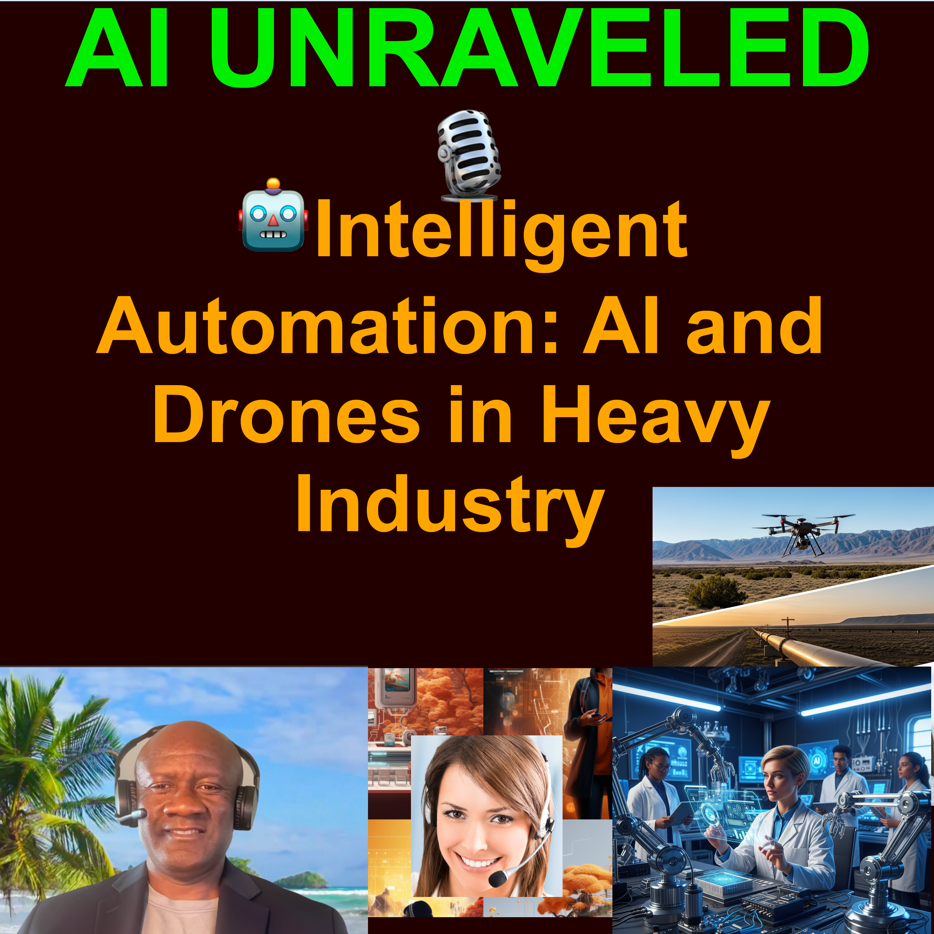 🤖 Intelligent Automation: AI and Drones in Heavy Industry - The New Data-Driven Rigor for Energy and Construction