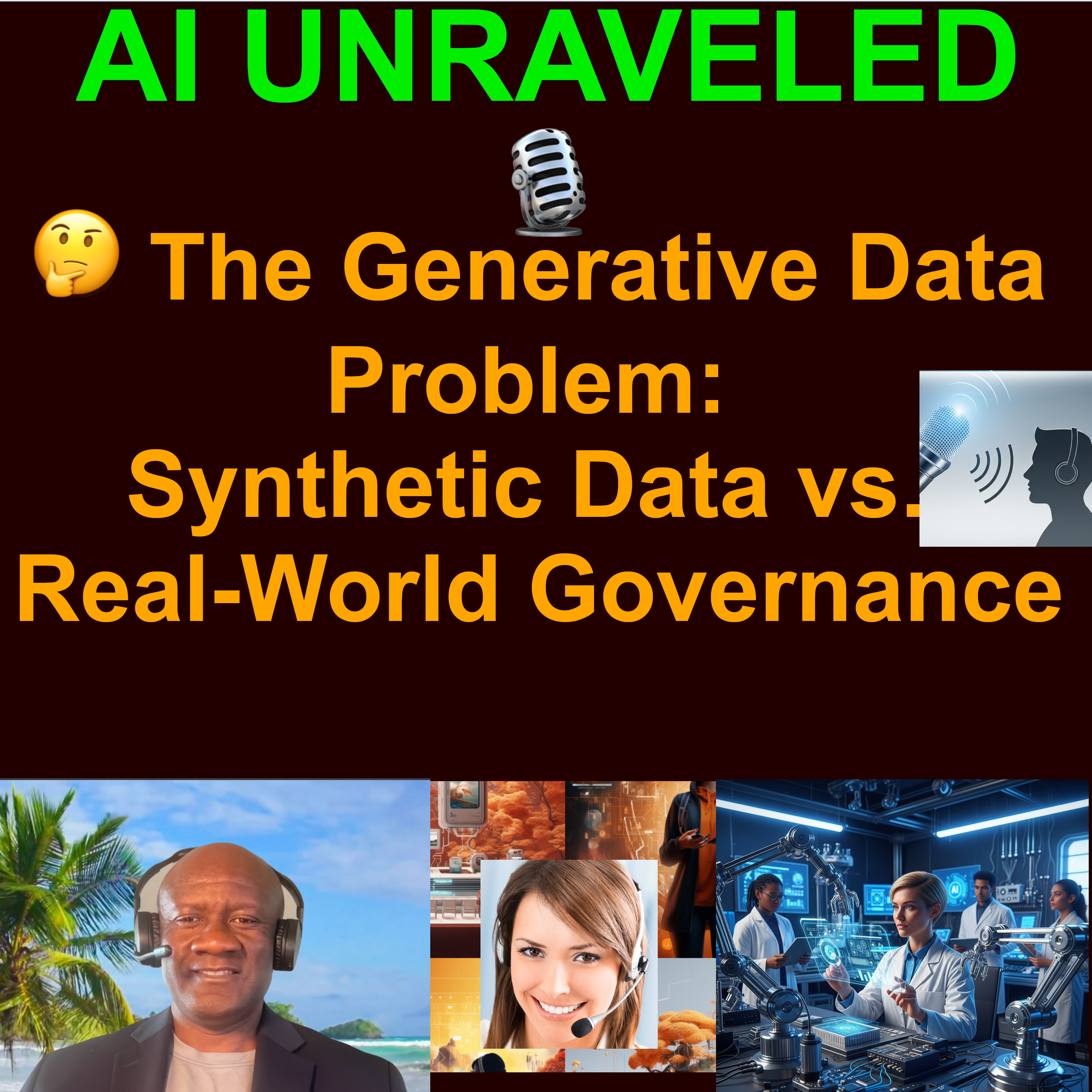 🤔 The Generative Data Problem: Synthetic Data vs. Real-World Governance