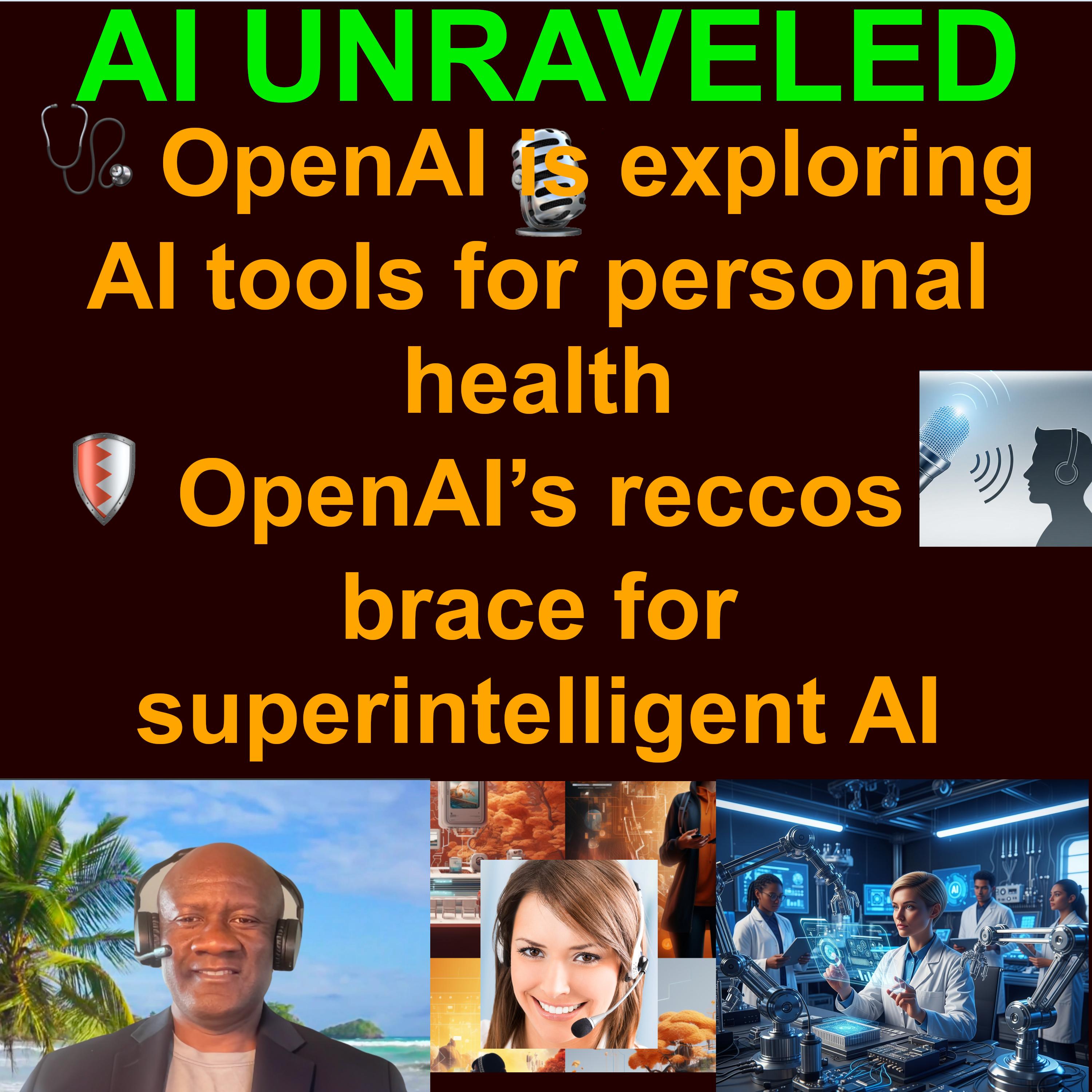 AI Daily News Rundown: 🩺 OpenAI is exploring AI tools for personal health 🧬Tech titans are trying to create engineered babies 🛡️OpenAI’s reccos to brace for superintelligent AI🤖 EU proposes easing GDPR rules for AI development & more