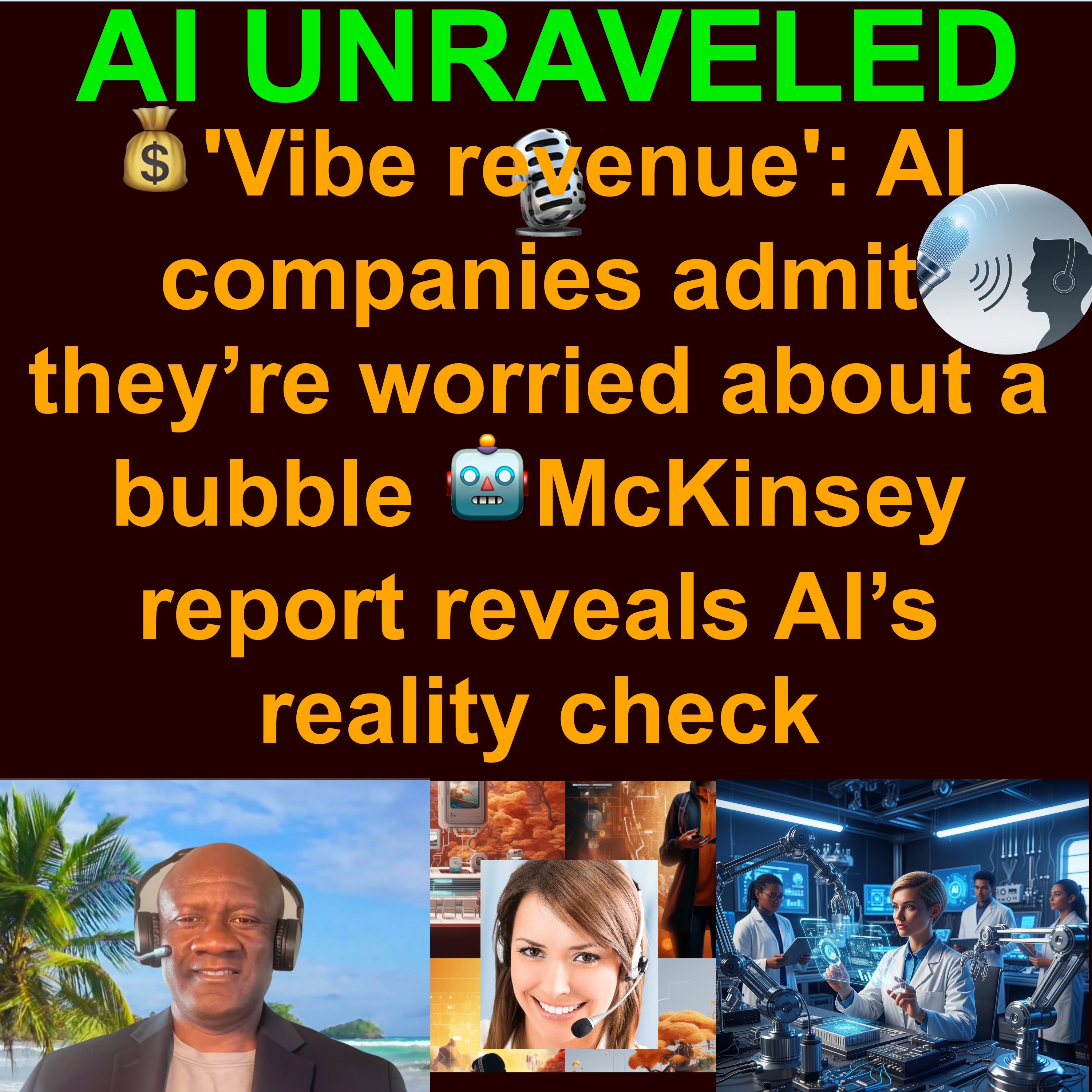 AI Business Weekly News Rundown: 💰‘Vibe revenue’: AI companies admit they’re worried about a bubble 🤖 Meta will now grade employees on their AI skills 🤖 McKinsey report reveals AI’s reality check ✅ OpenAI fixes ChatGPT's em dash problem