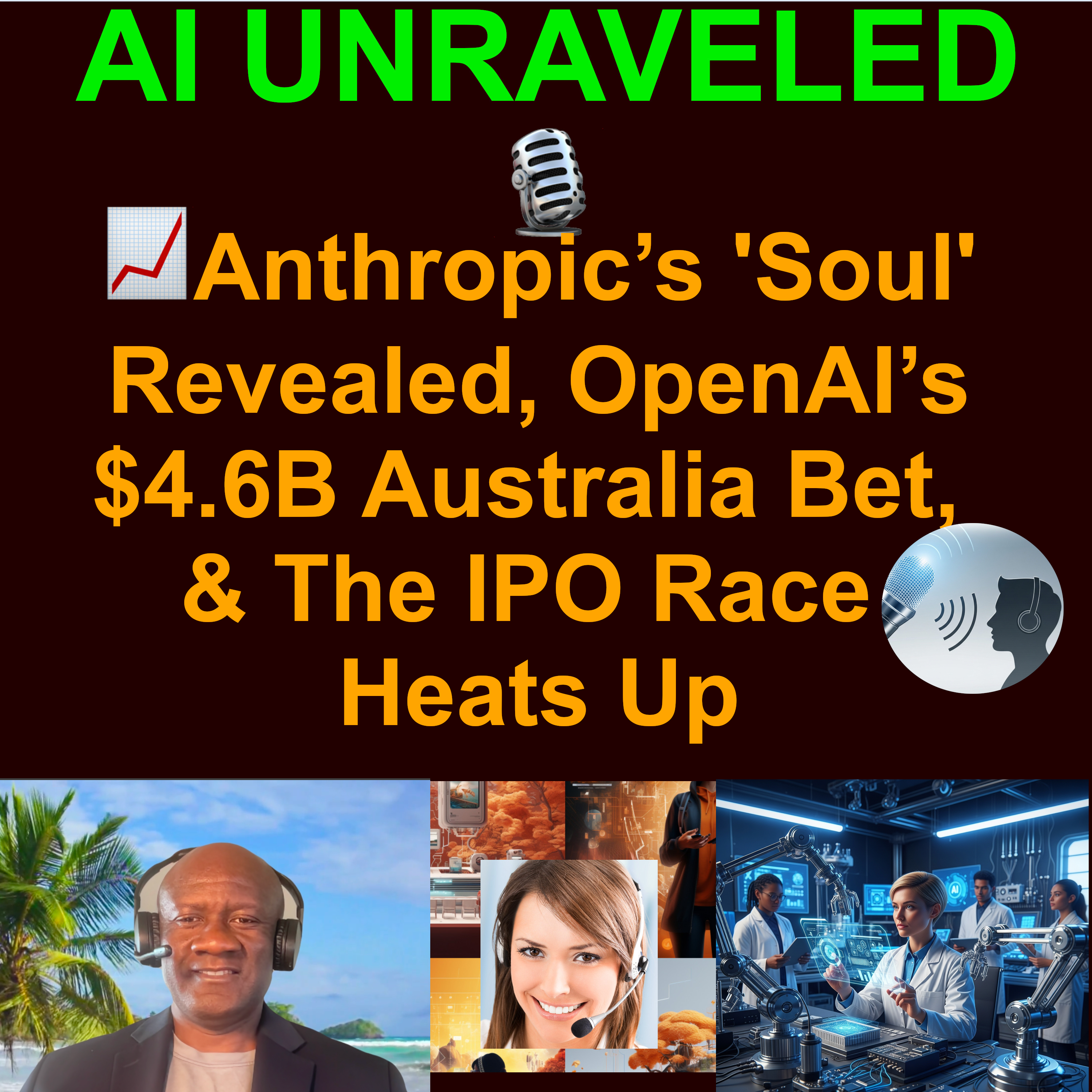 AI Daily Business News Rundown: 📈Anthropic’s 'Soul' Revealed, Agent frenzy, Hyperscale, OpenAI’s $4.6B Australia Bet, and The IPO Race Heats Up