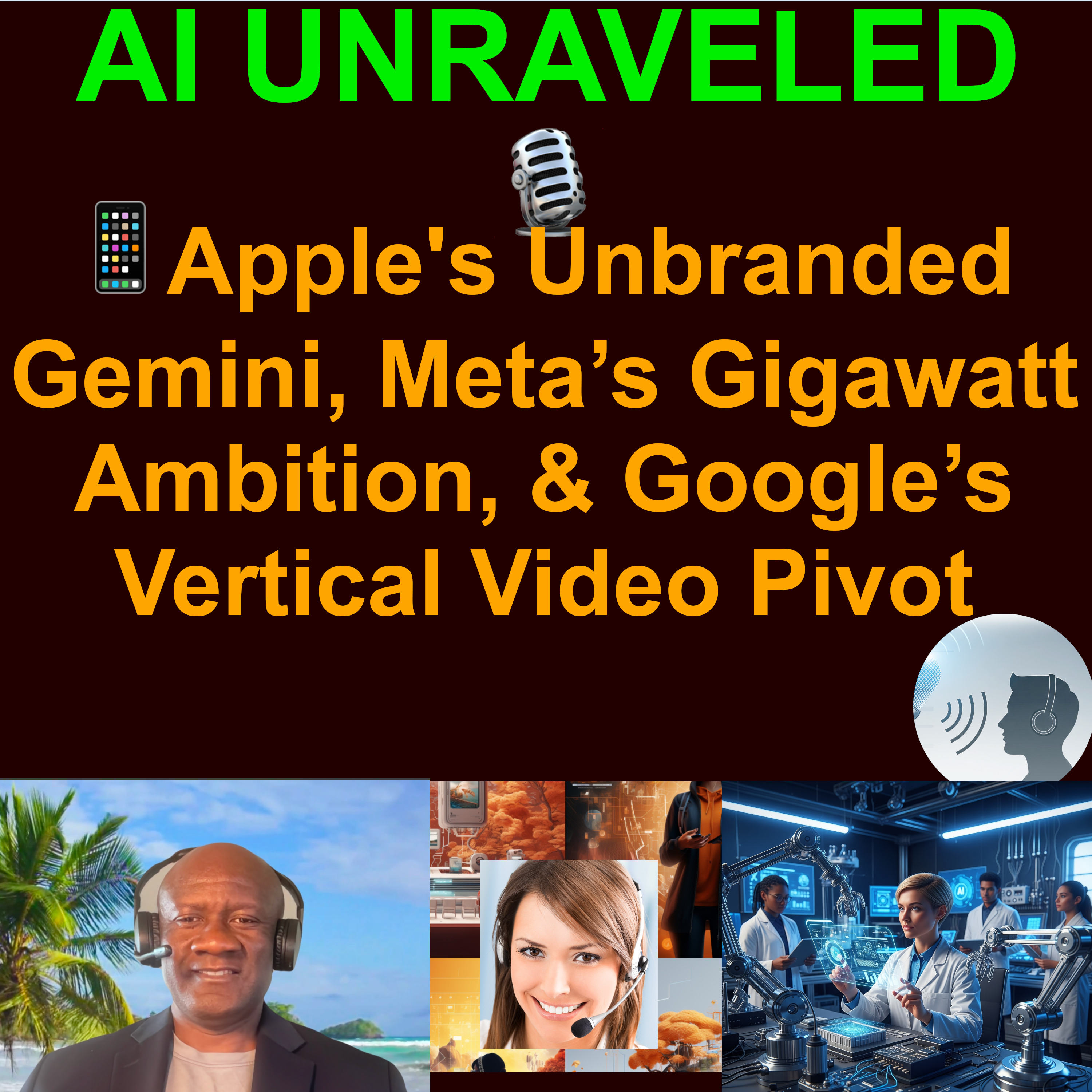 Teaser For AI Business and Development Daily News Rundown Jan 15 2026: 📱Apple's Unbranded Gemini, Meta’s Gigawatt Ambition, & Google’s Vertical Video Pivot