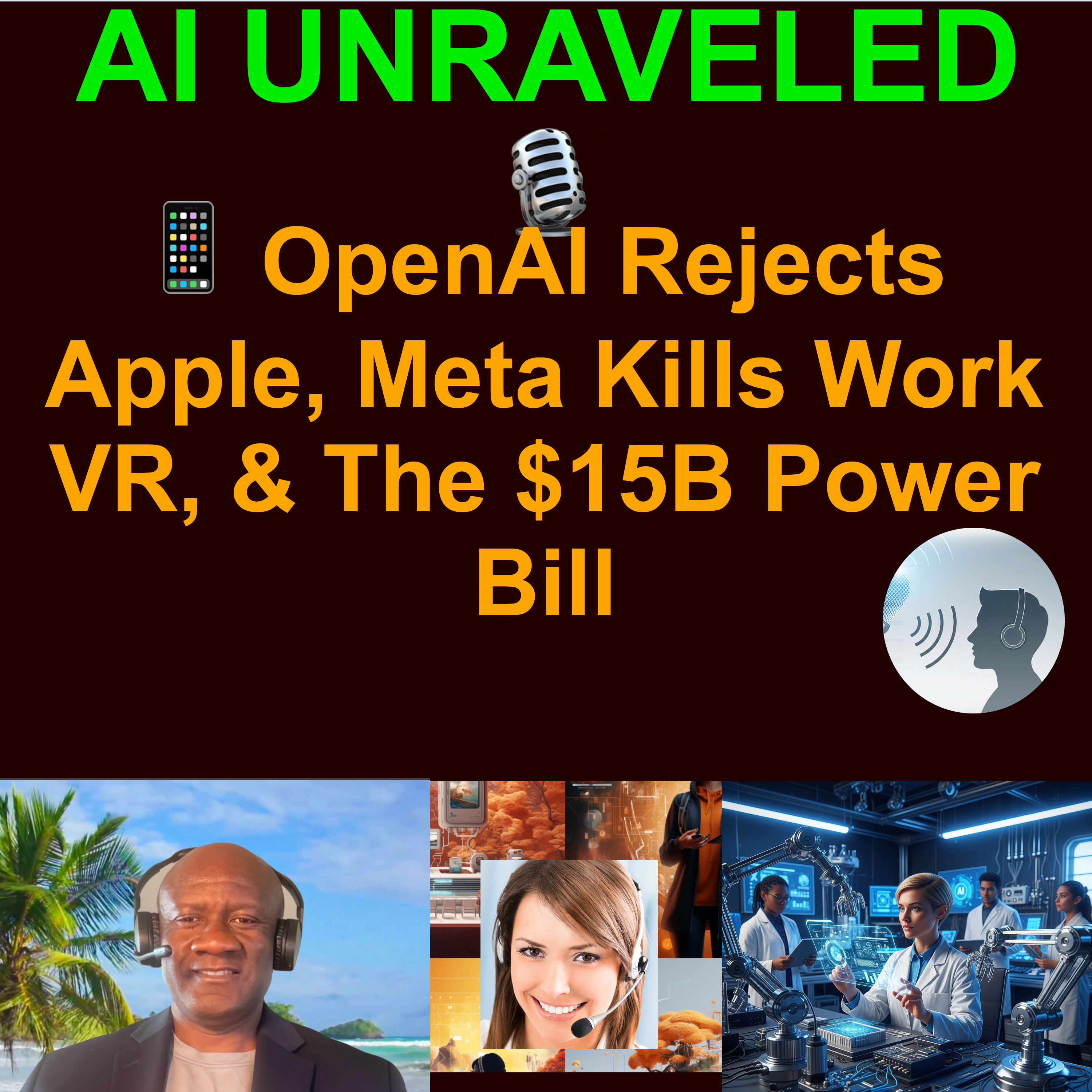 AI Business and Development Daily News Rundown January 17th 2026: 📱OpenAI Rejects Apple, Meta Kills Work VR, & The $15B Power Bill