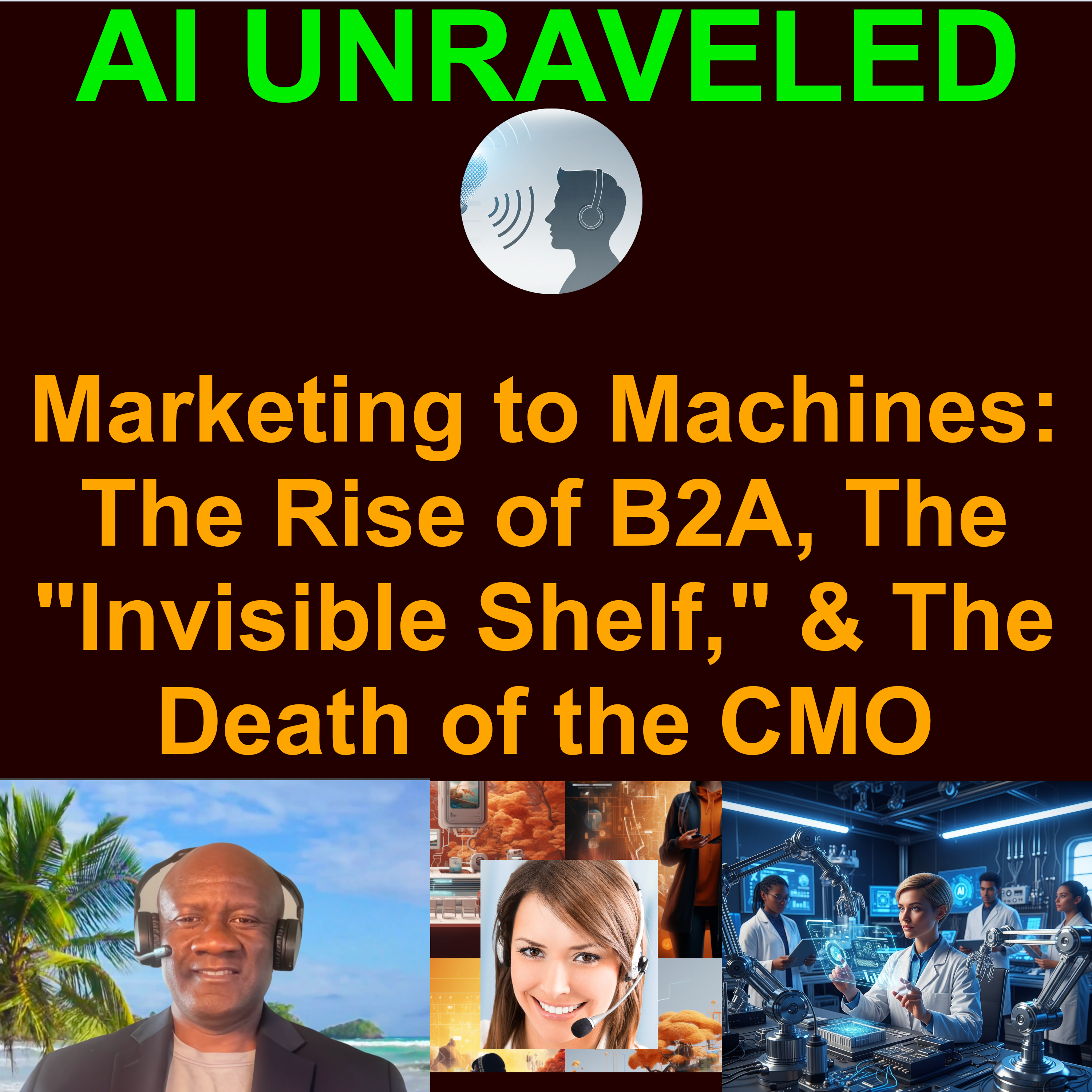 Teaser for Marketing to Machines: The Rise of B2A, The "Invisible Shelf," & The Death of the CMO