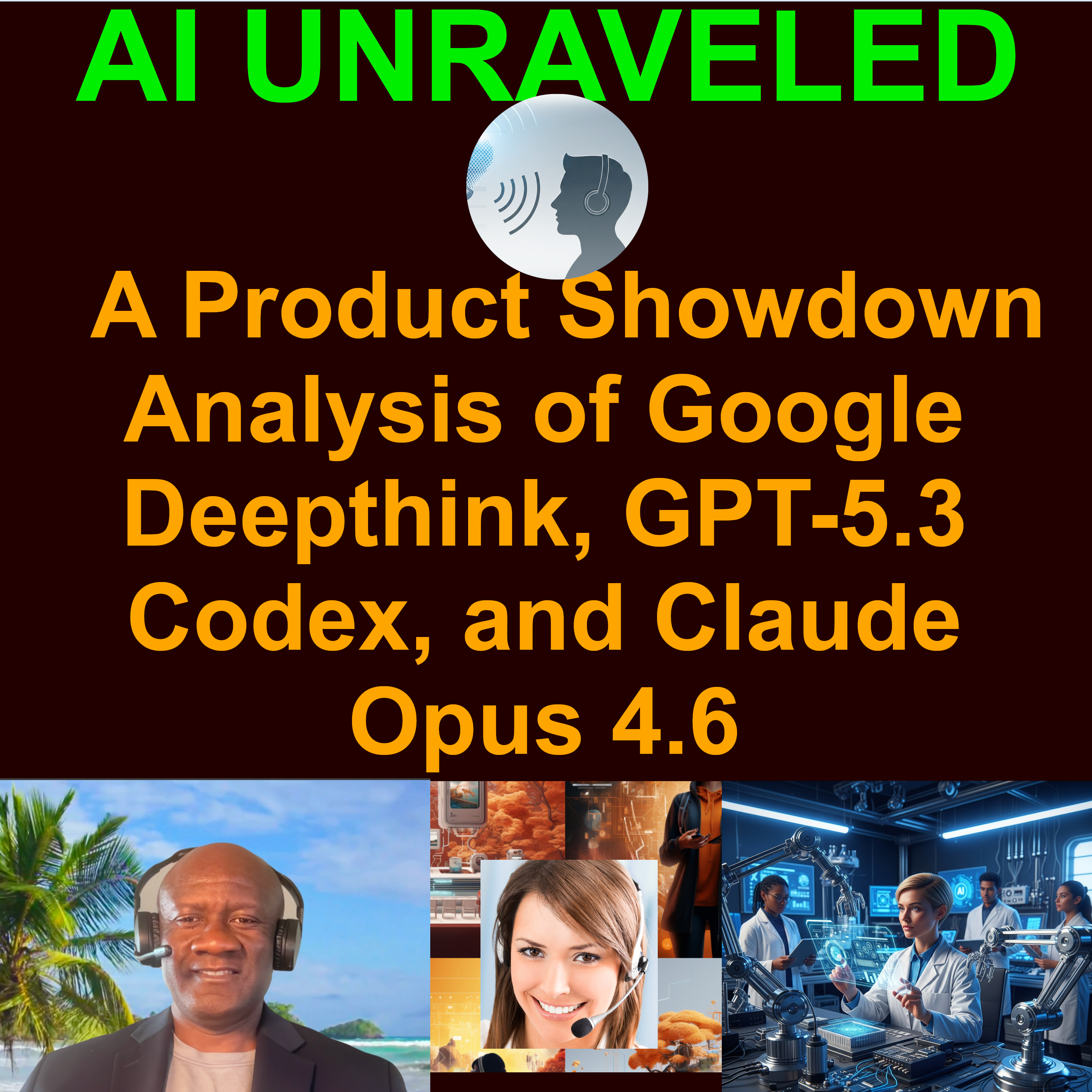 Teaser For The Frontier Showdown: Google Deepthink vs. GPT-5.3 Codex vs. Claude Opus 4.6 (Special Report) artwork