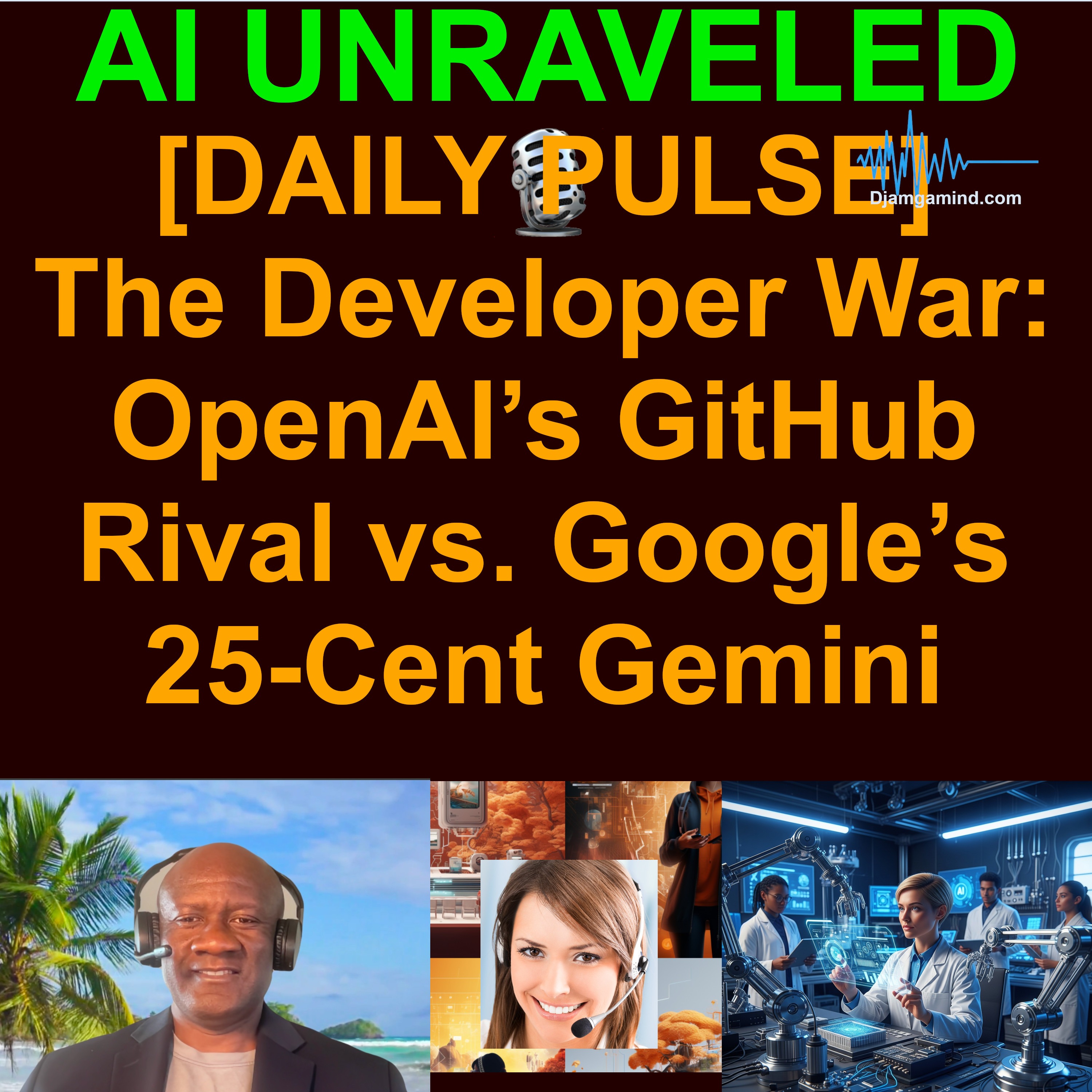 [PULSE] The Developer War: OpenAI’s GitHub Rival vs. Google’s 25-Cent Gemini