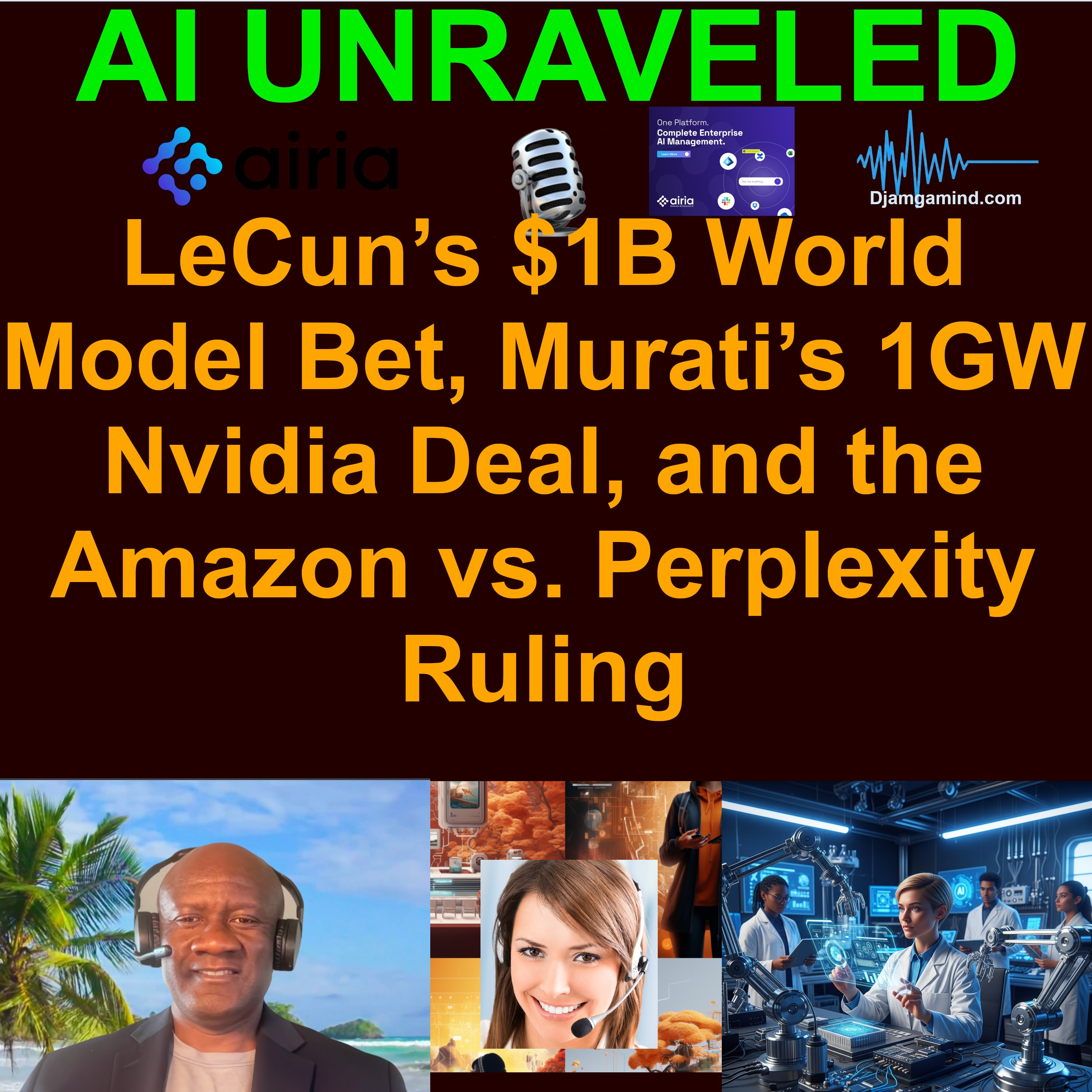 [FULL DAILY NEWS RUNDOWN] LeCun’s $1B World Model Bet, Murati’s 1GW Nvidia Deal, and the Amazon vs. Perplexity Ruling (March 11th 2026)