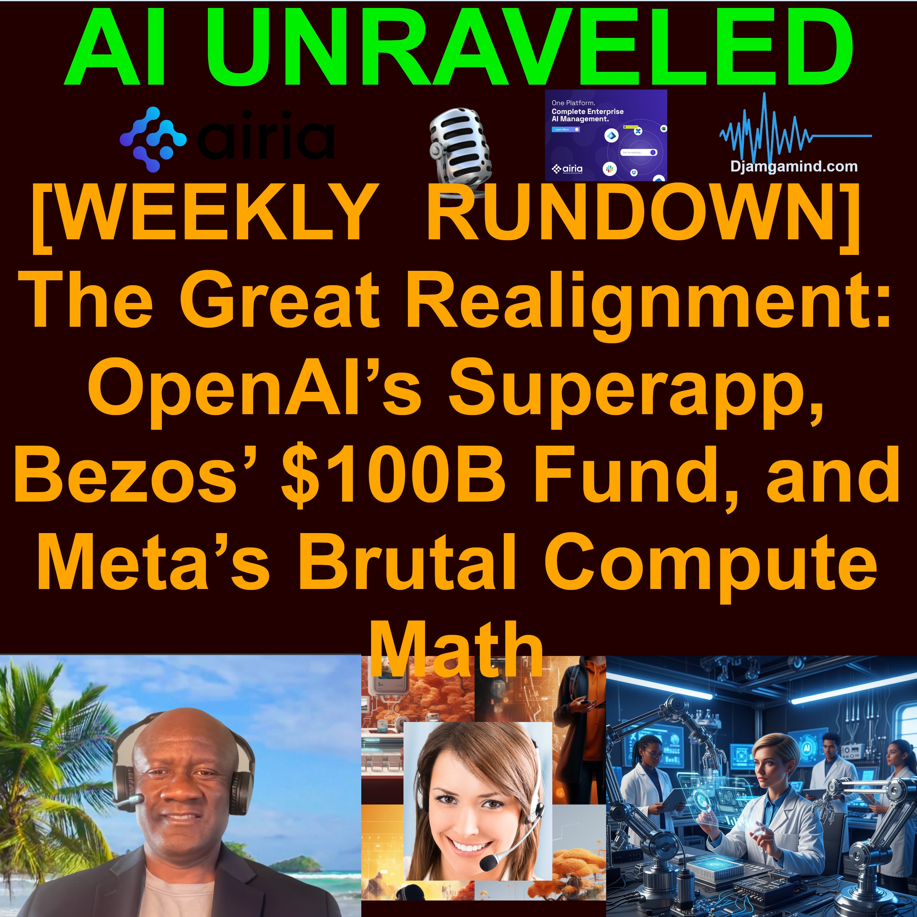 [AI WEEKLY NEWS RUNDOWN] The Great Realignment: OpenAI’s Superapp, Bezos’ $100B Fund, and Meta’s Brutal Compute Math (Weekly Recap: March 15-22 2026)