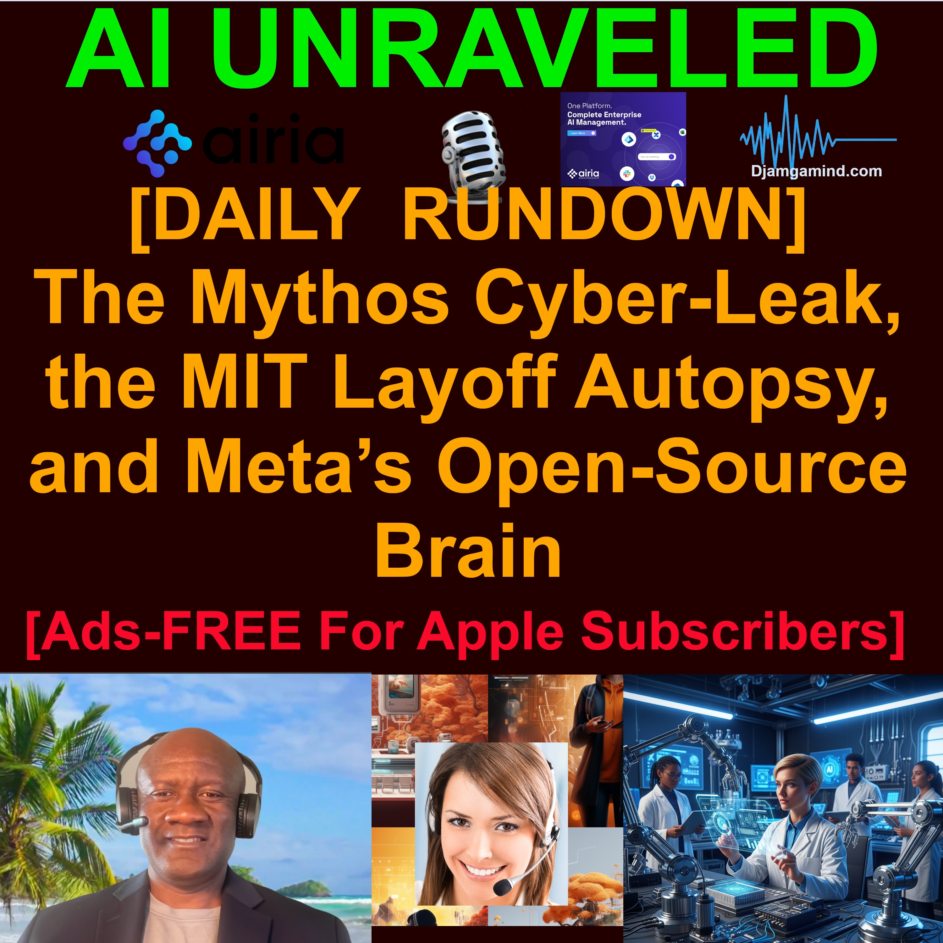 [AI DAILY NEWS RUNDOWN] The Mythos Cyber-Leak, the MIT Layoff Autopsy, and Meta’s Open-Source Brain (March 27th 2026)