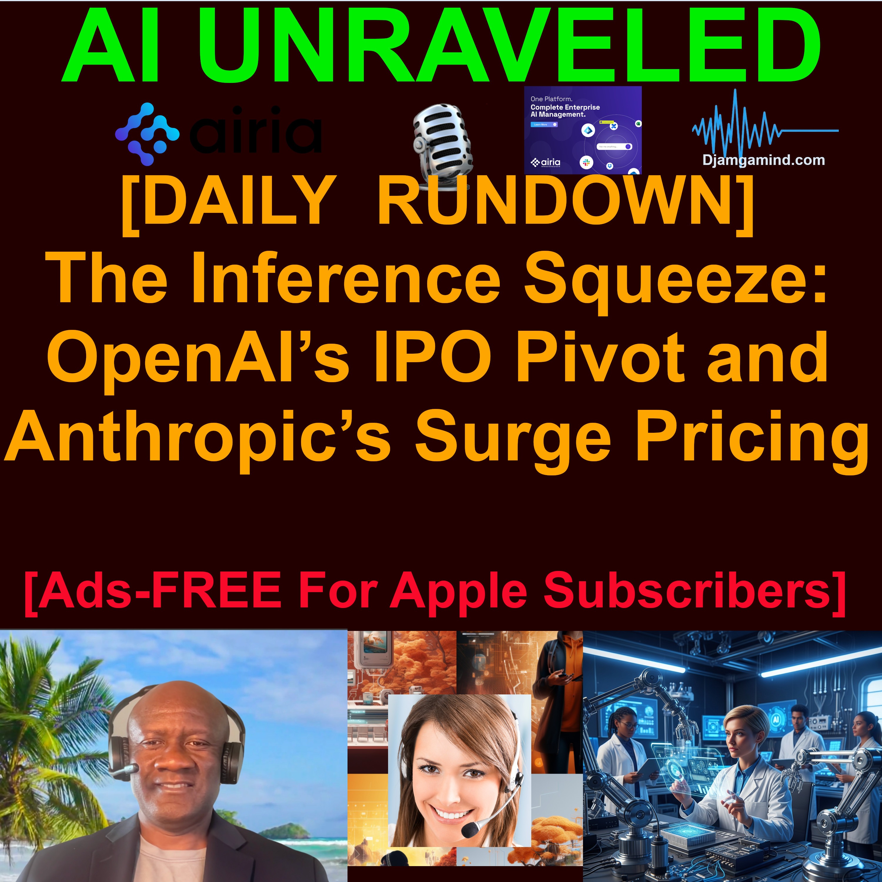[AI DAILY NEWS RUNDOWN] The Inference Squeeze: OpenAI’s IPO Pivot and Anthropic’s Surge Pricing (March 30 2026 - Part I)