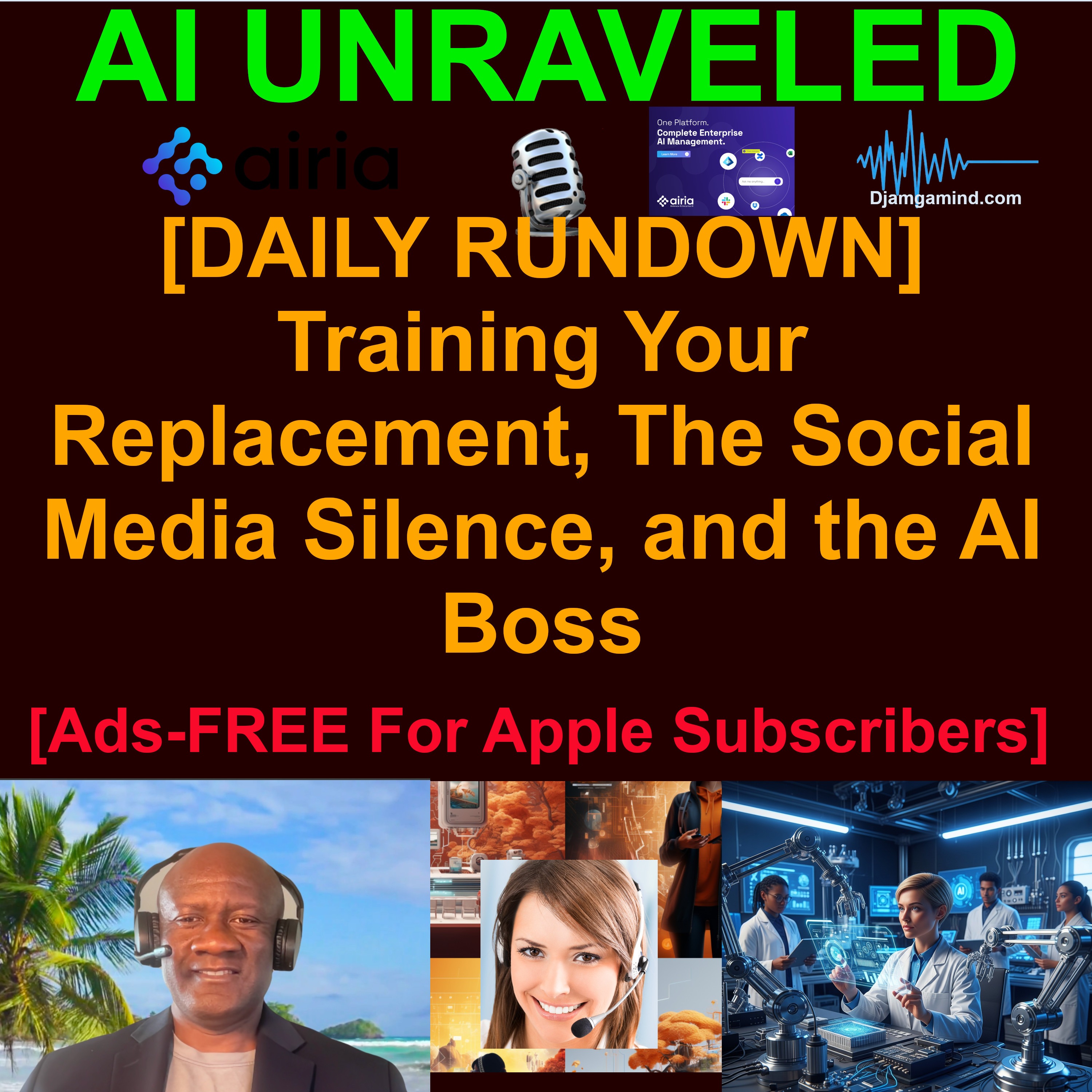 [AI DAILY NEWS RUNDOWN] Training Your Replacement, The Social Media Silence, and the AI Boss (April 2nd 2026 - Part II)