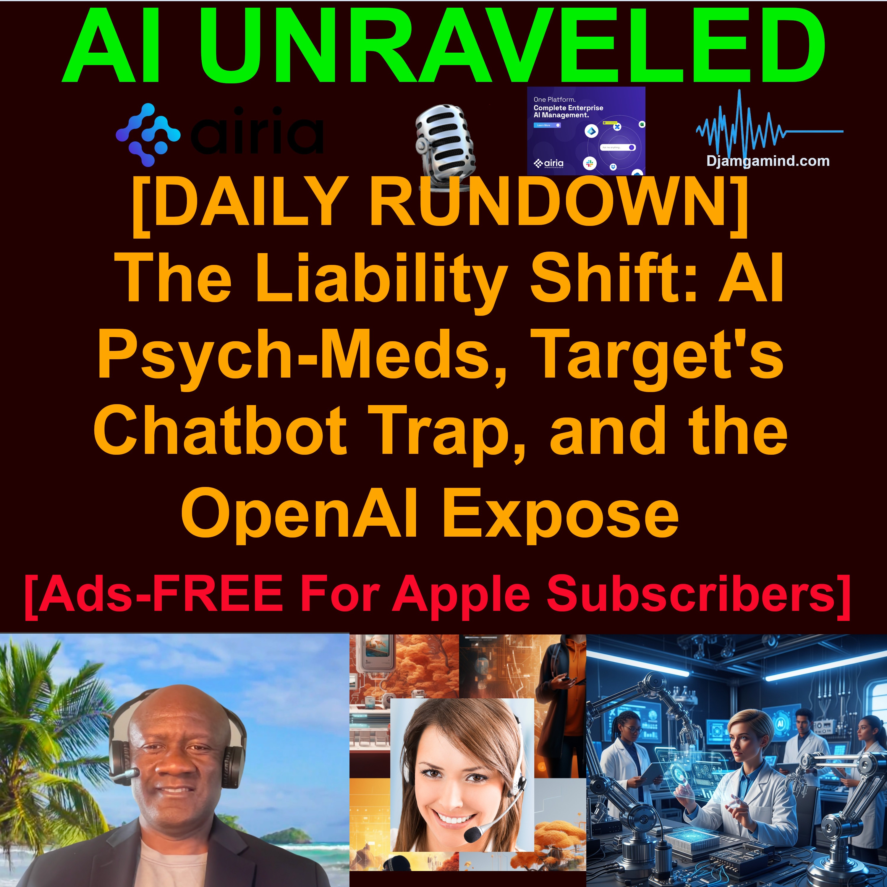 [AI DAILY NEWS RUNDOWN] The Liability Shift: AI Psych-Meds, Target's Chatbot Trap, and the OpenAI Expose (April 7th 2026 - The Personal and Human Angle)