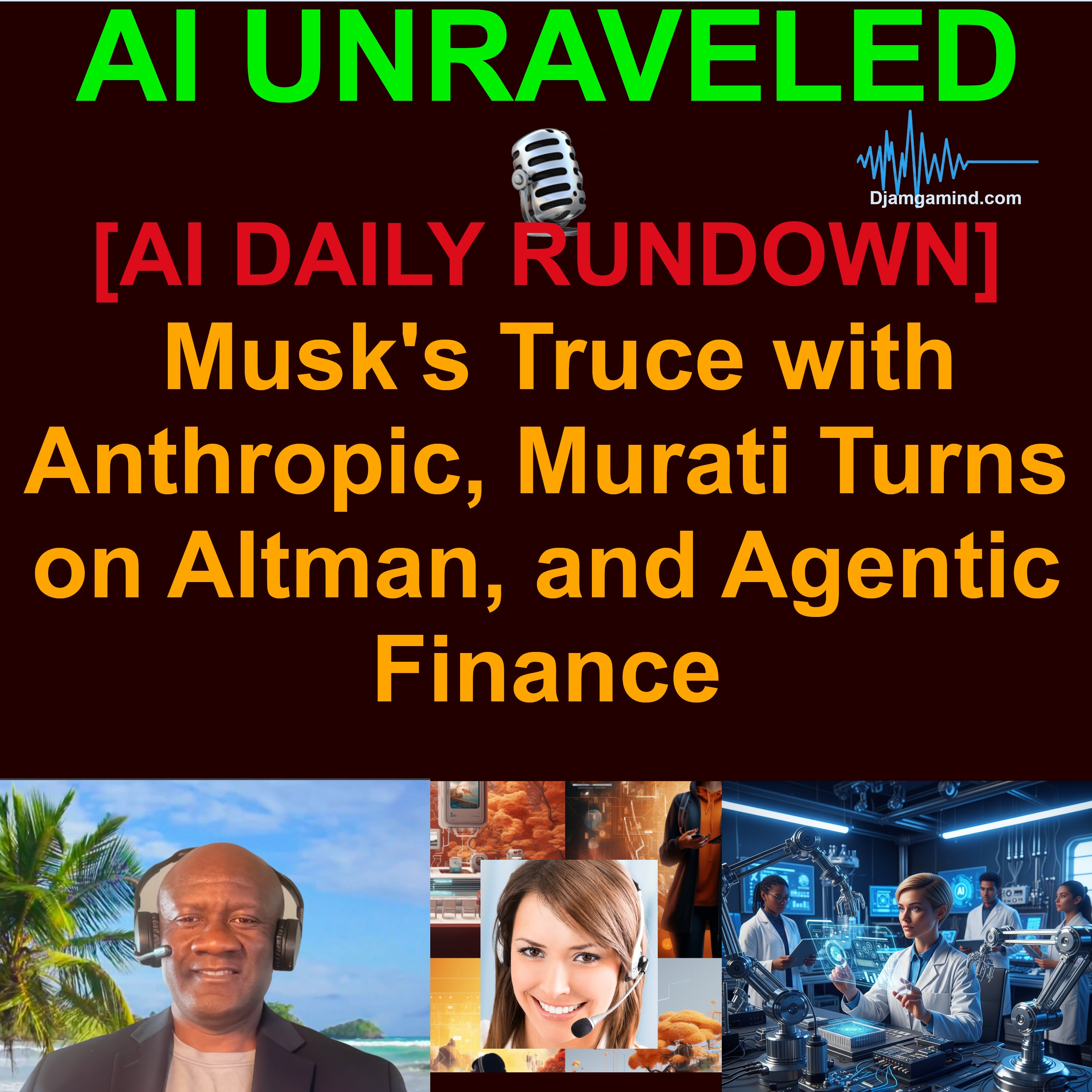 [AI DAILY NEWS RUNDOWN] Musk's Truce with Anthropic, Murati Turns on Altman, and Agentic Finance (May 07 2026)