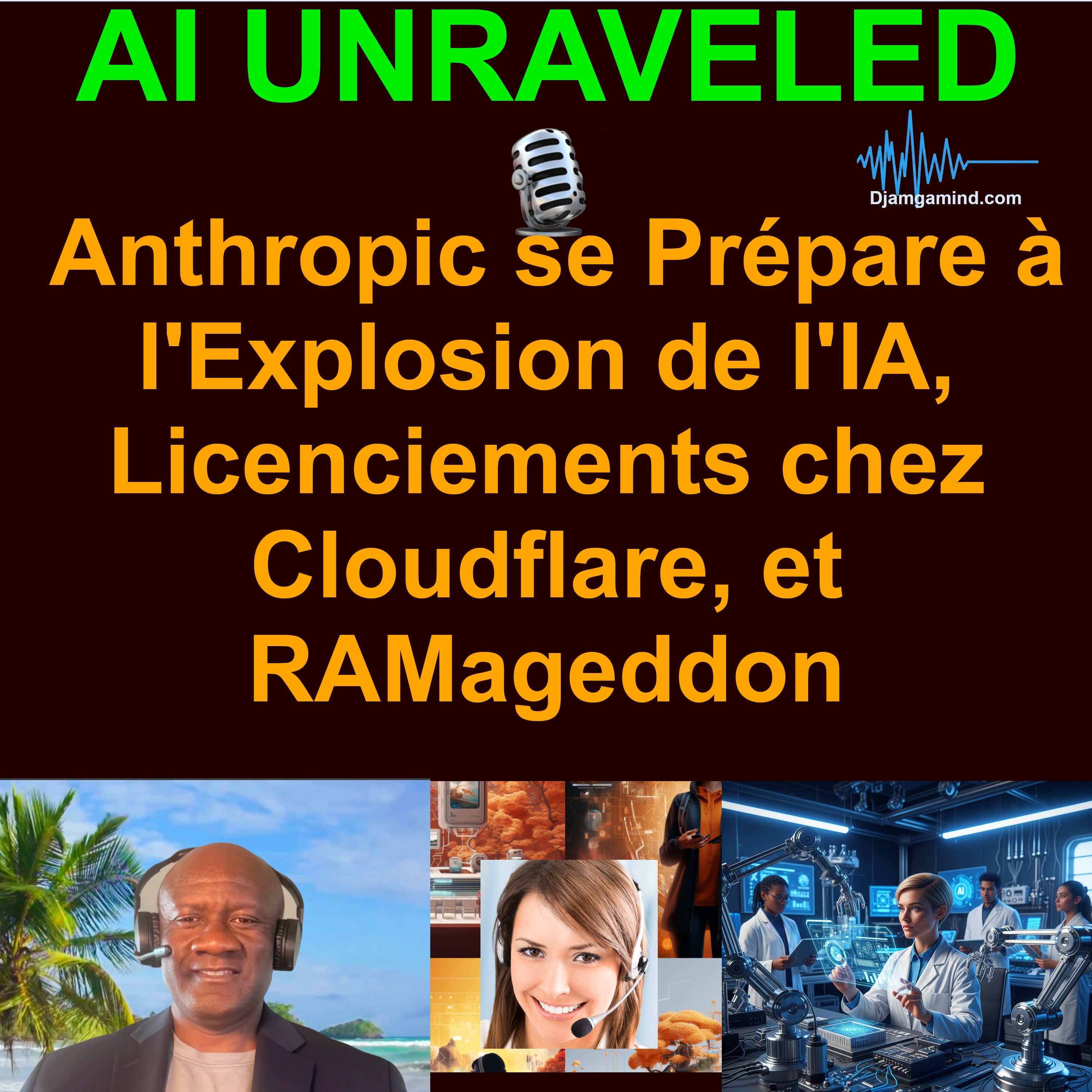 [AI DAILY NEWS RUNDOWN FRENCH VERSION] Anthropic se Prépare à l'Explosion de l'IA, Licenciements chez Cloudflare, et RAMageddon (8 Mai 2026)