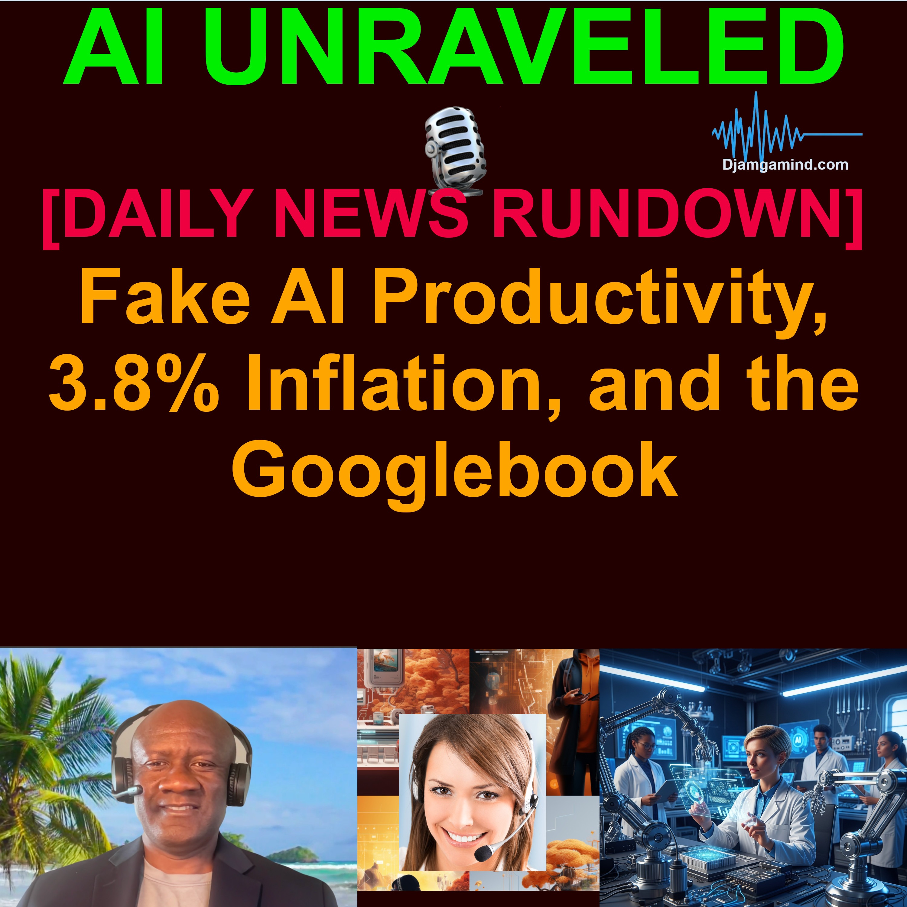 [AI DAILY NEWS RUNDOWN] Anthropic takes on the world, Fake AI Productivity, 3.8% Inflation, and the Googlebook (May 13 2026)