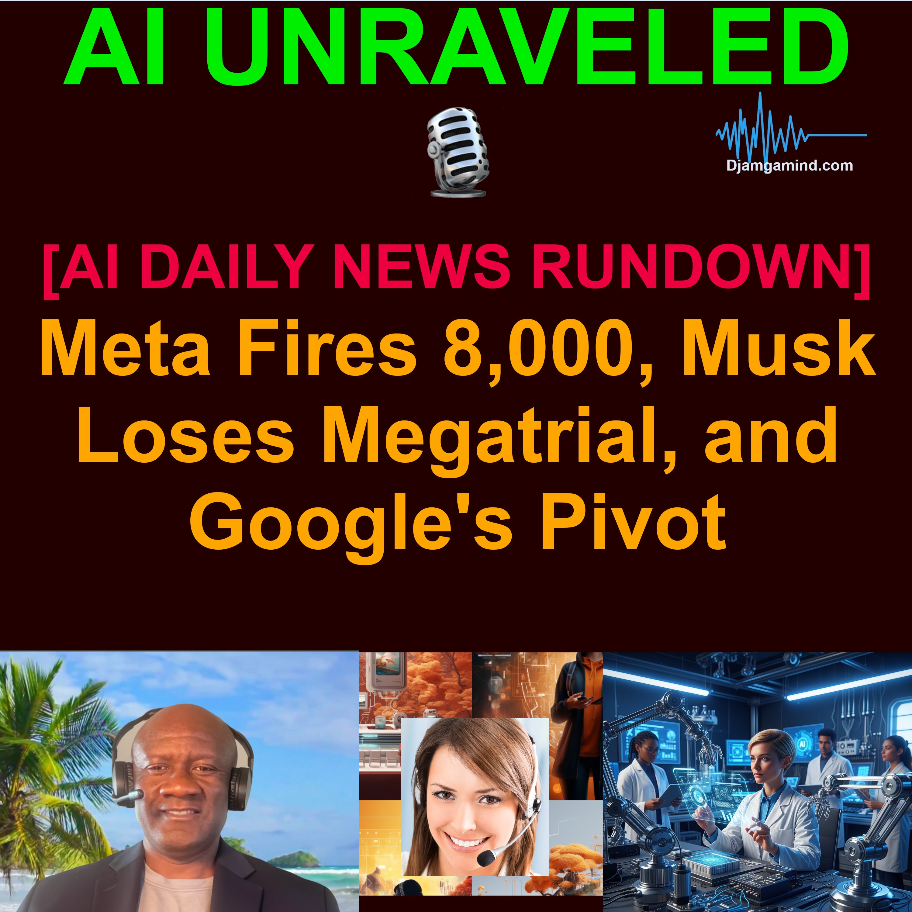 [AI DAILY NEWS RUNDOWN] Meta Fires 8,000, Musk Loses Megatrial, and Google's Pivot (May 19 2026)