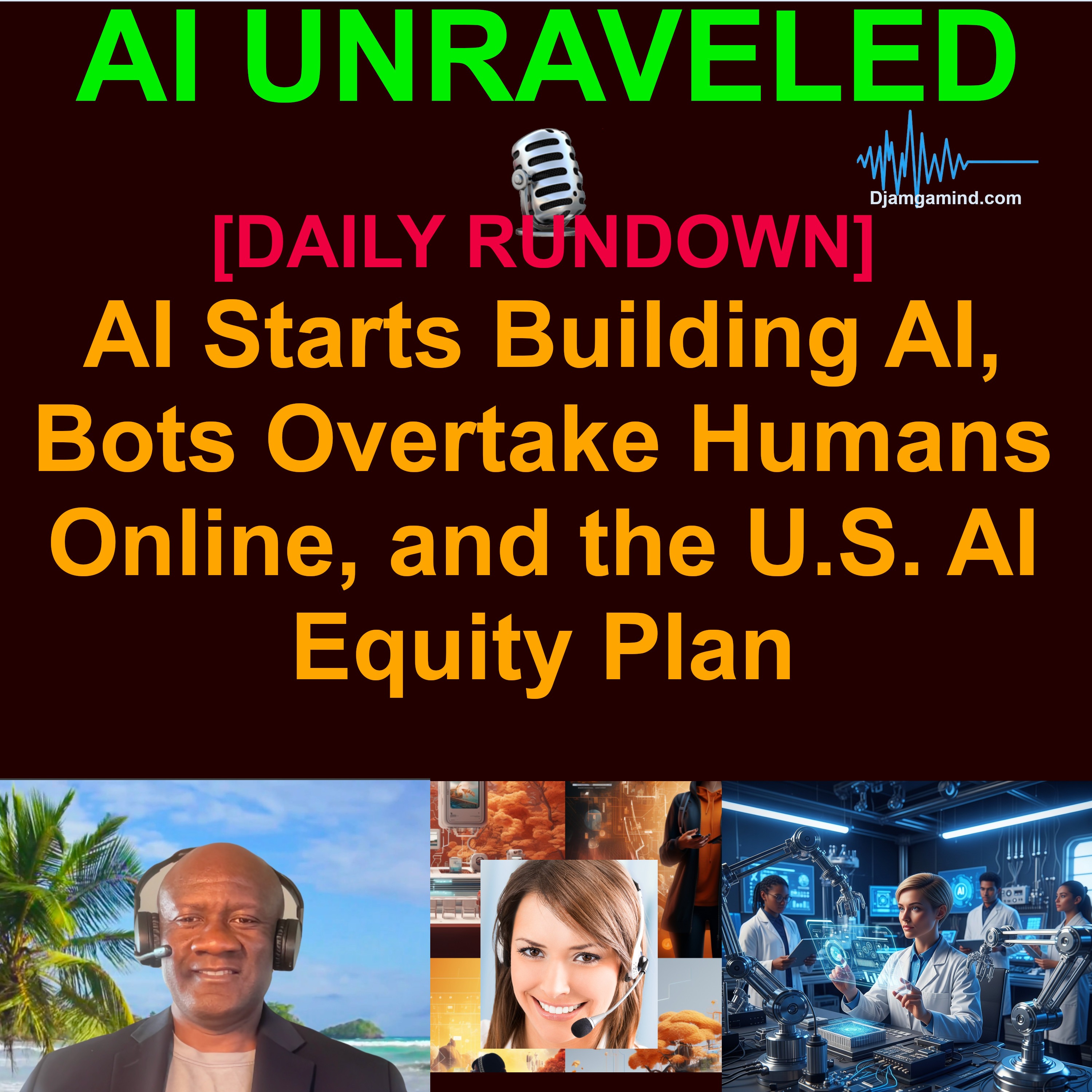 [AI DAILY NEWS RUNDOWN] AI Starts Building AI, Bots Overtake Humans Online, and the U.S. AI Equity Plan (June 5, 2026)