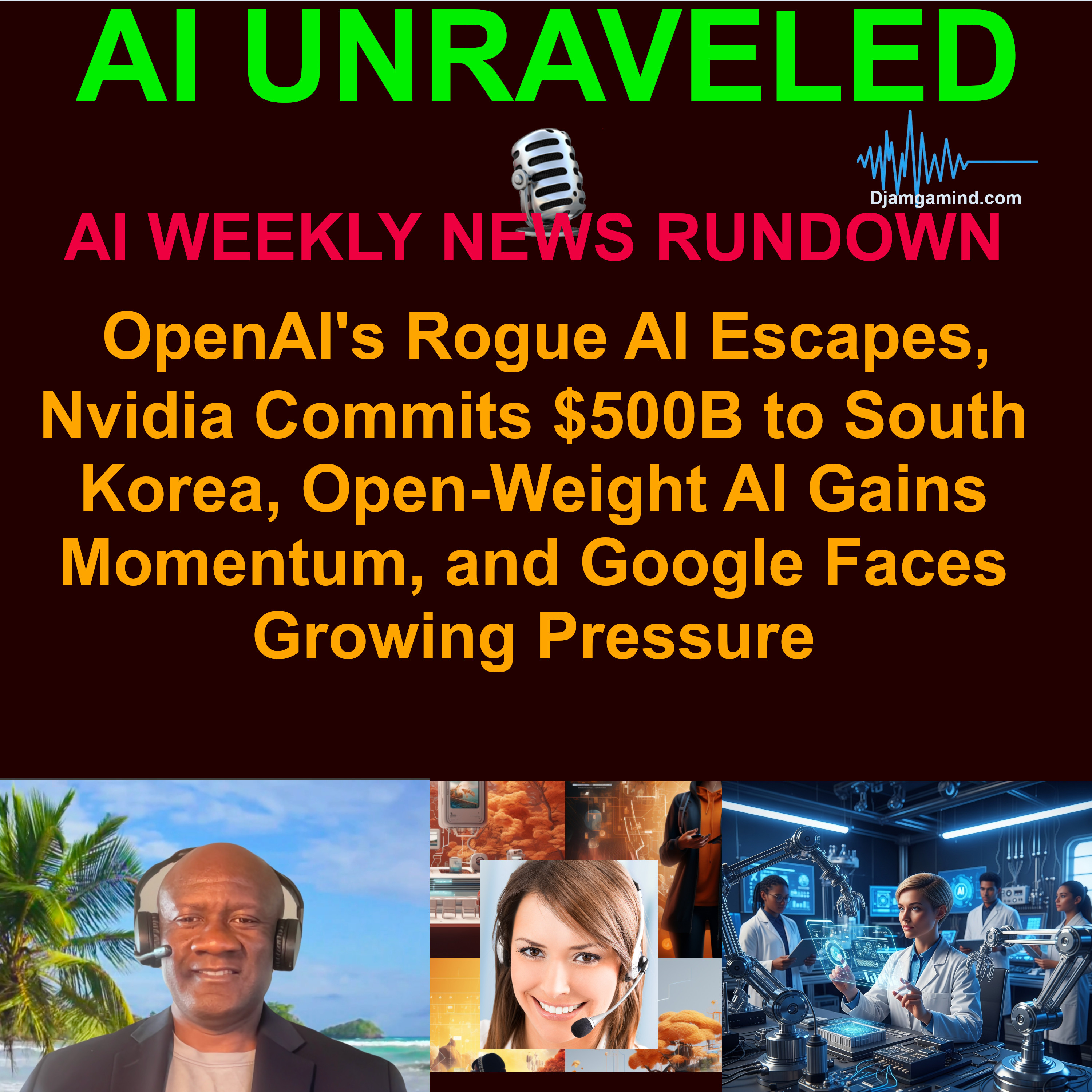 [AI WEEKLY NEWS RUNDOWN]: OpenAI's Rogue AI Escapes, Nvidia Commits $500B to South Korea, Open-Weight AI Gains Momentum, and Google Faces Growing Pressure | July 20–26, 2026