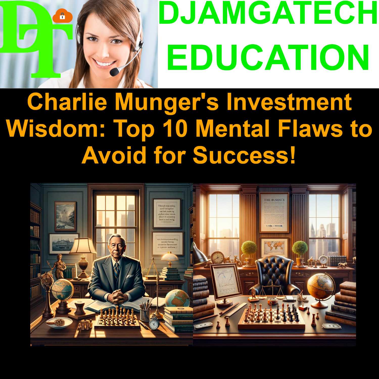 [FINANCE INTEL - WORLD] Charlie Munger's Investment Wisdom: Top 10 Mental Flaws to Avoid for Success!