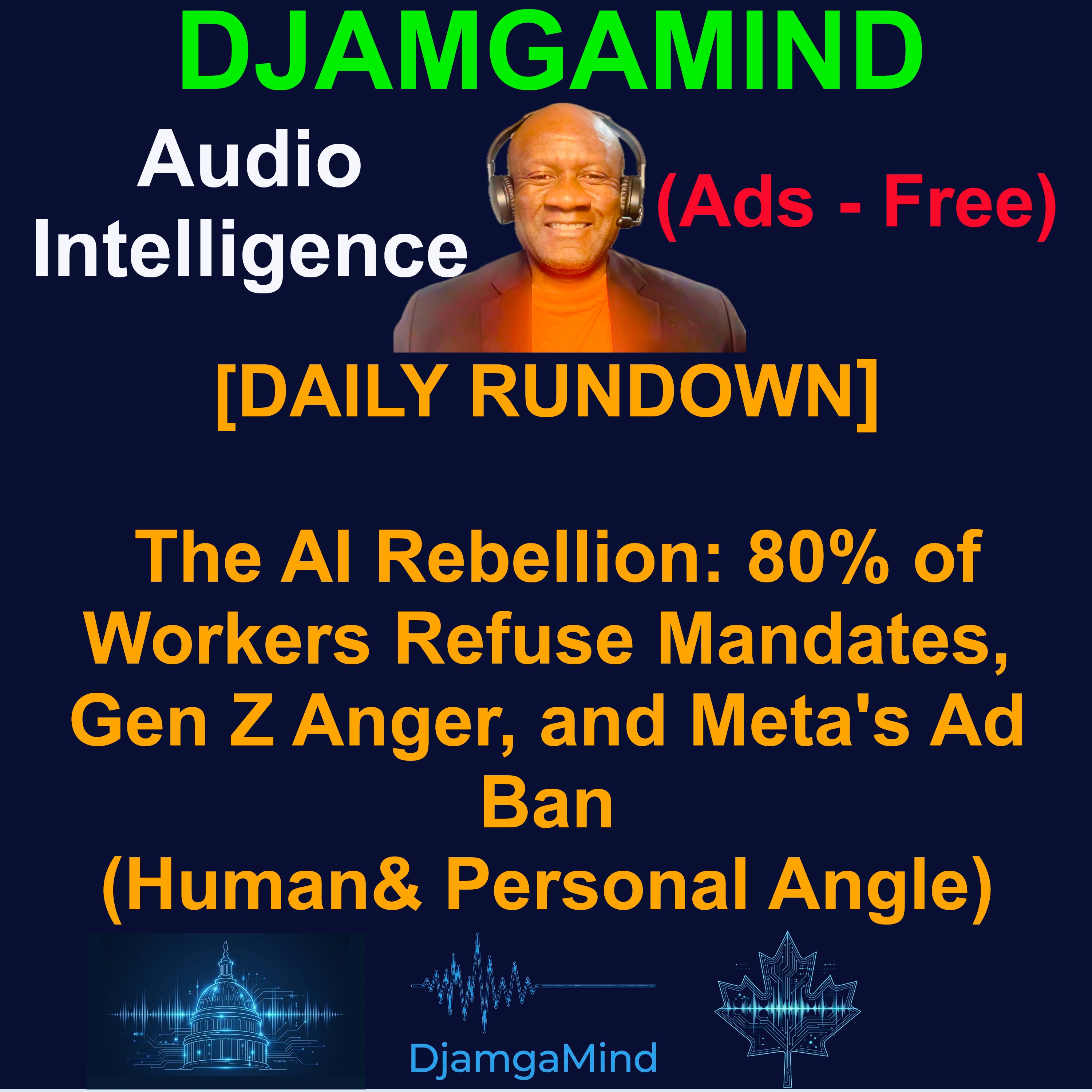 [AI DAILY NEWS RUNDOWN] The AI Rebellion: 80% of Workers Refuse Mandates, Gen Z Anger, and Meta's Ad Ban (April 9th 2026 - Personal & Human Angle)