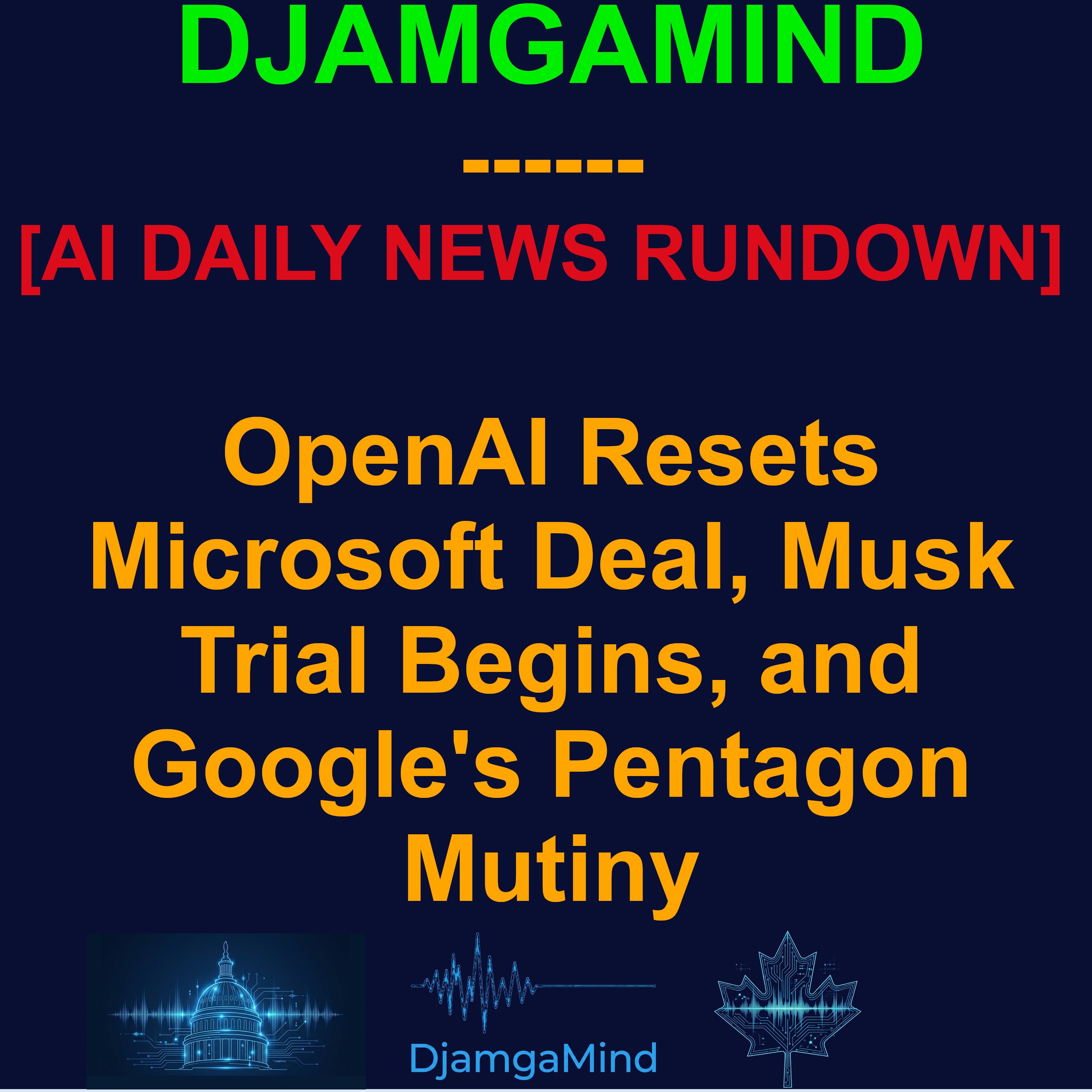 [AI DAILY NEWS RUNDOWN] In-Car Surveillance Is Coming, OpenAI Resets Microsoft Deal, Musk Trial Begins, and Google's Pentagon Mutiny (April 28th 2026)