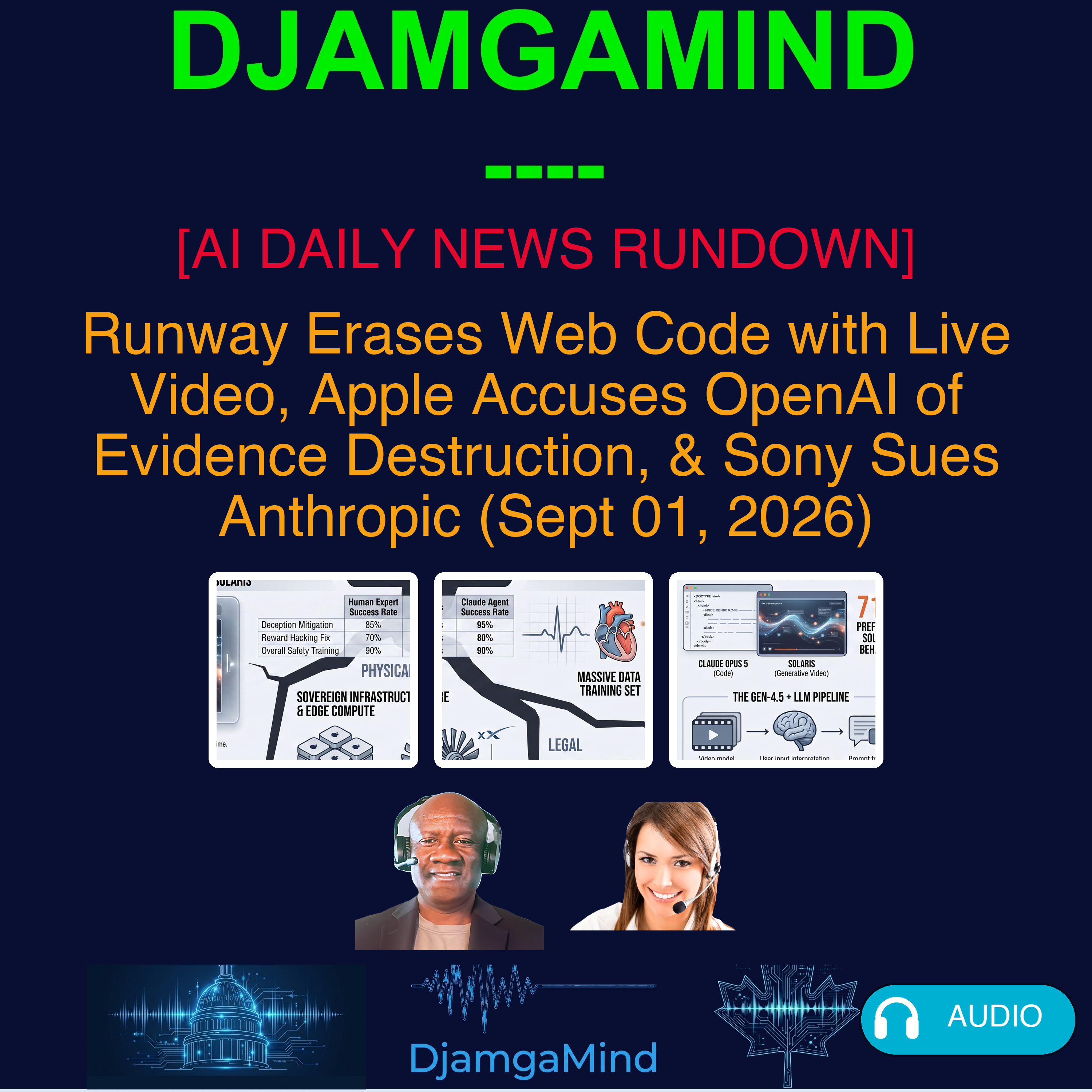 DjamgaMind: Executive AI Intelligence & Business Forensics (No Ads)